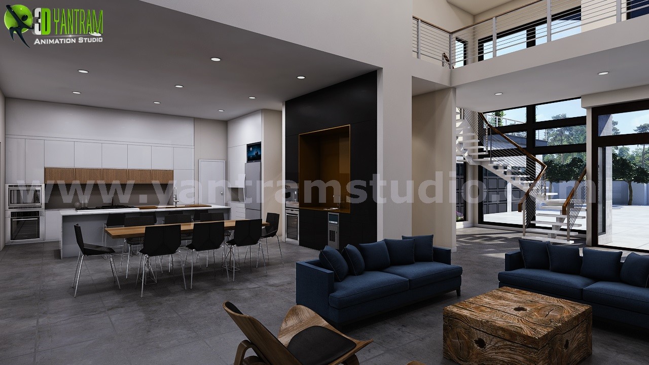 Artstation 3d Architectural Walkthrough Animation Home Design By