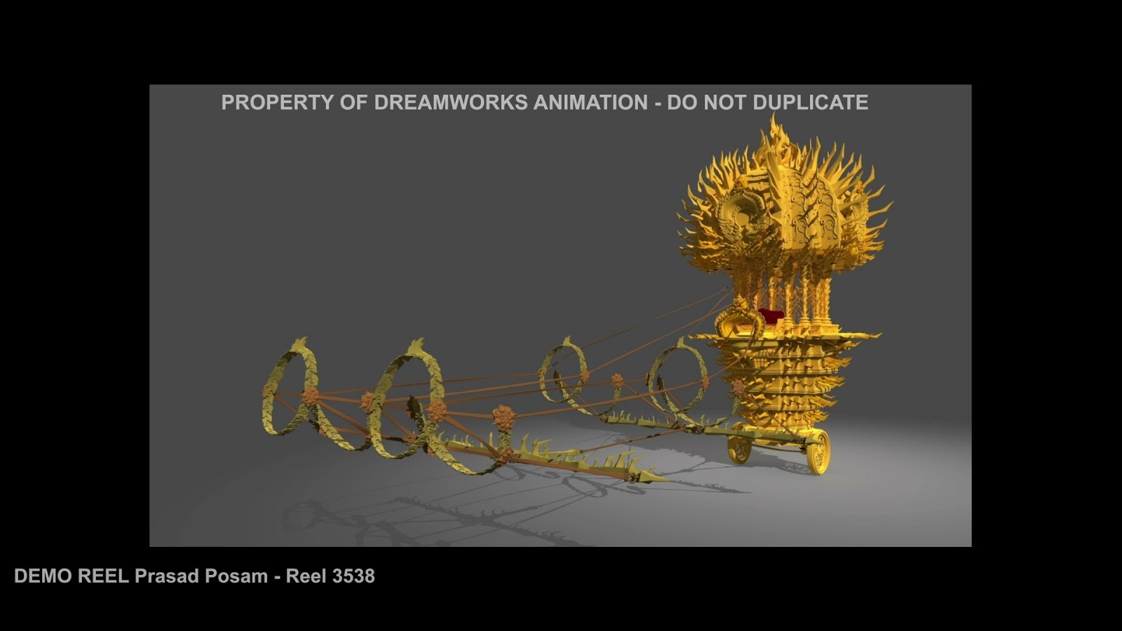 Artstation Ravana S Chariot Prasad Posam