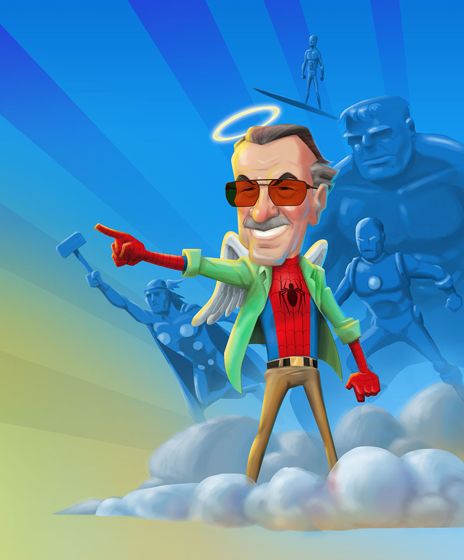 ArtStation - RIP Stan Lee
