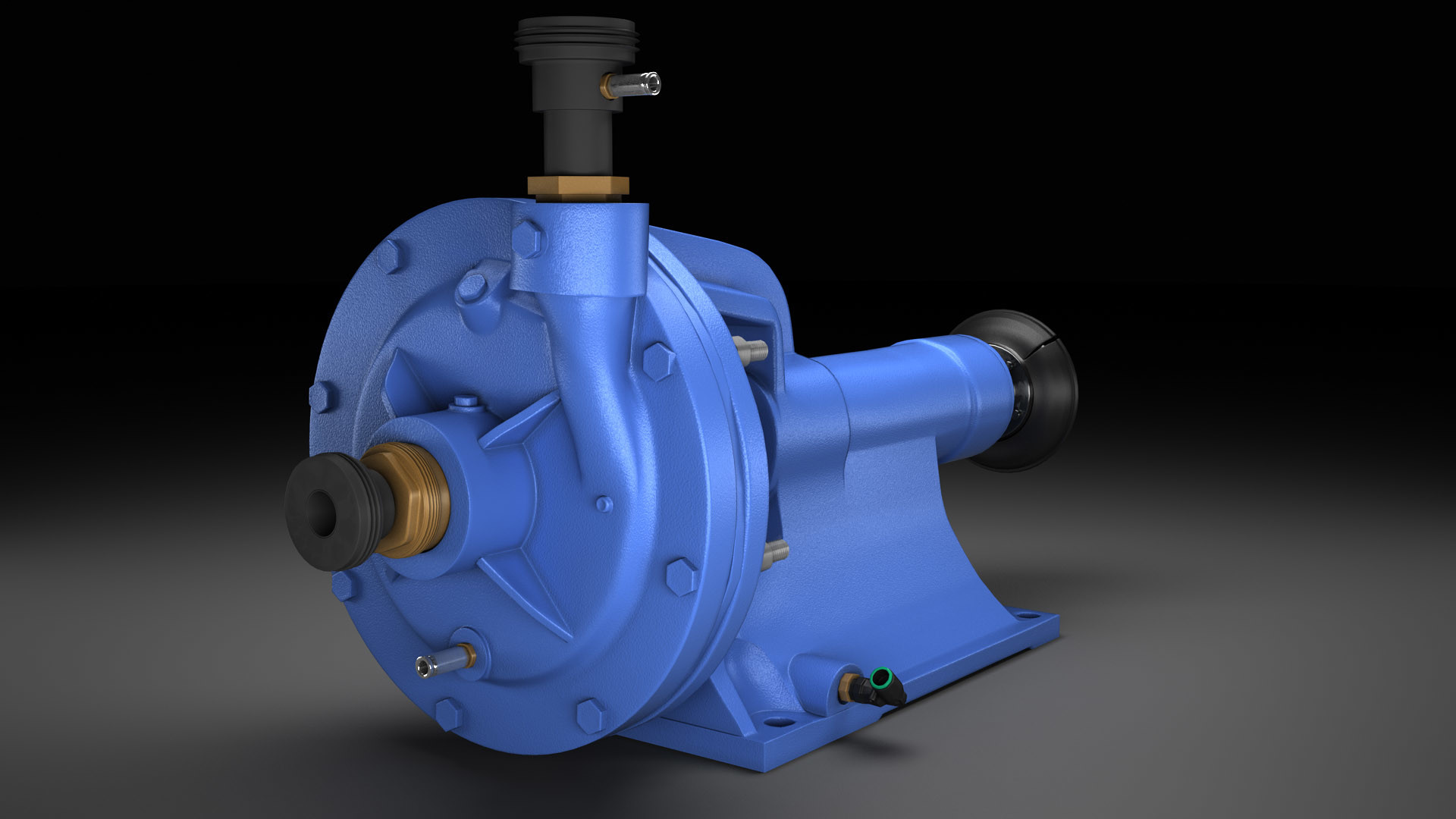 Artstation Water Pump Render Project Jonathan Johnson