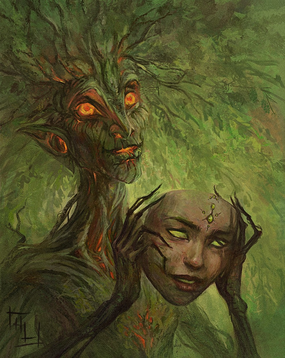 ArtStation - The Lady of Pity-Me is giving a ball...