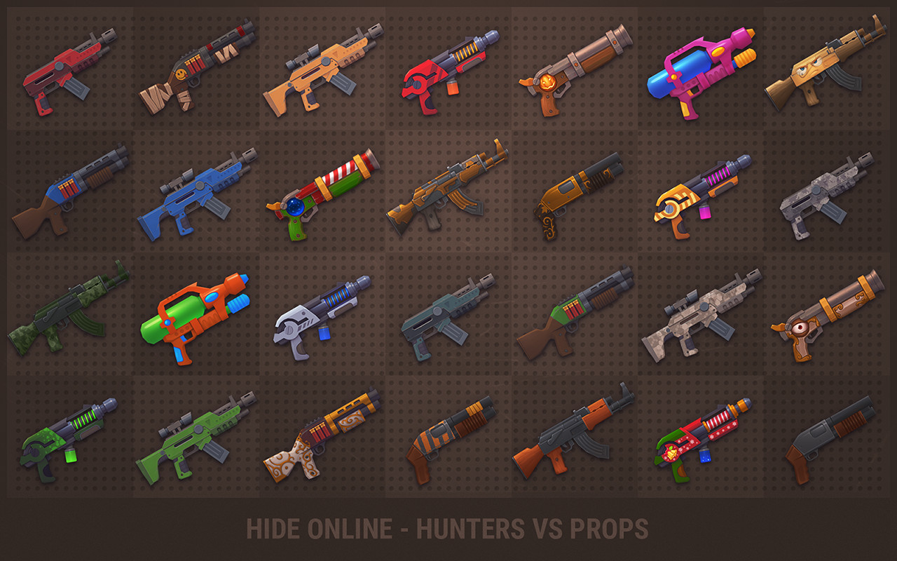 Yegor Blynov - Hide Online - Weapon Collection