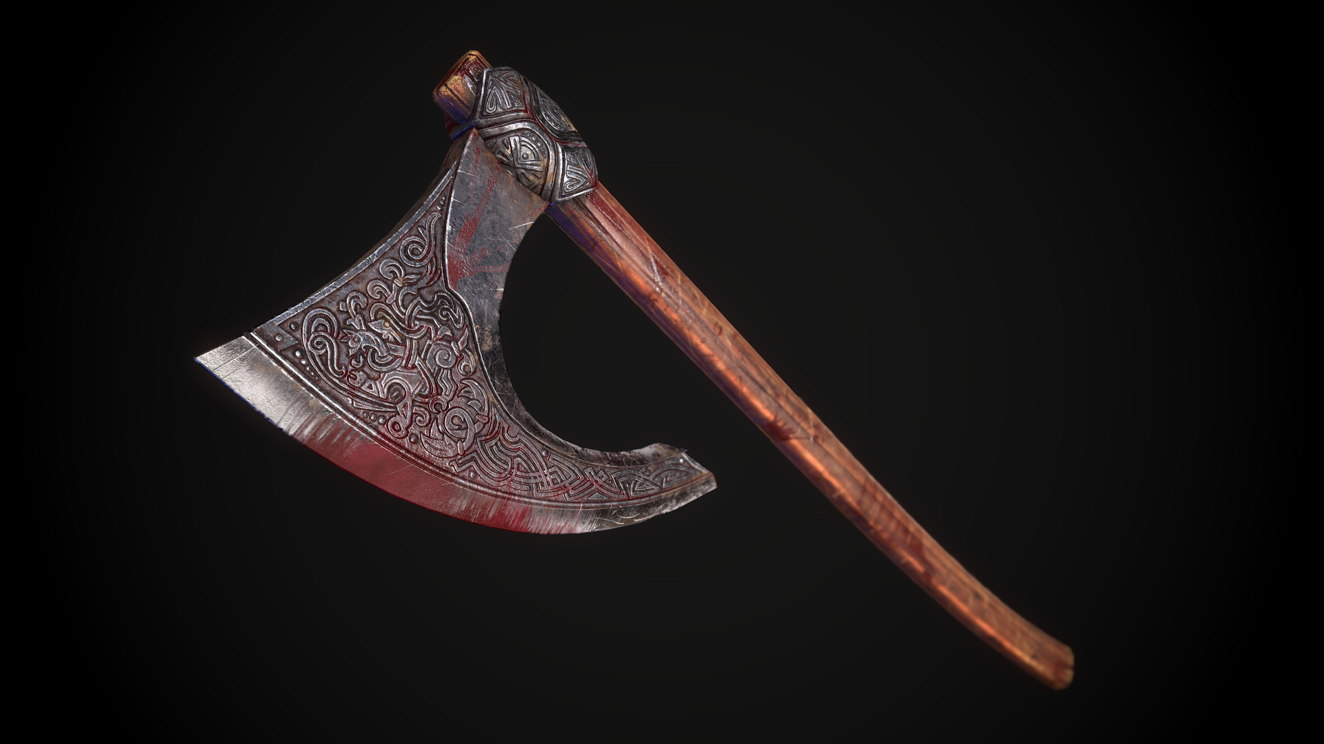 Artstation Bloodthirsty Axe Liu Yang