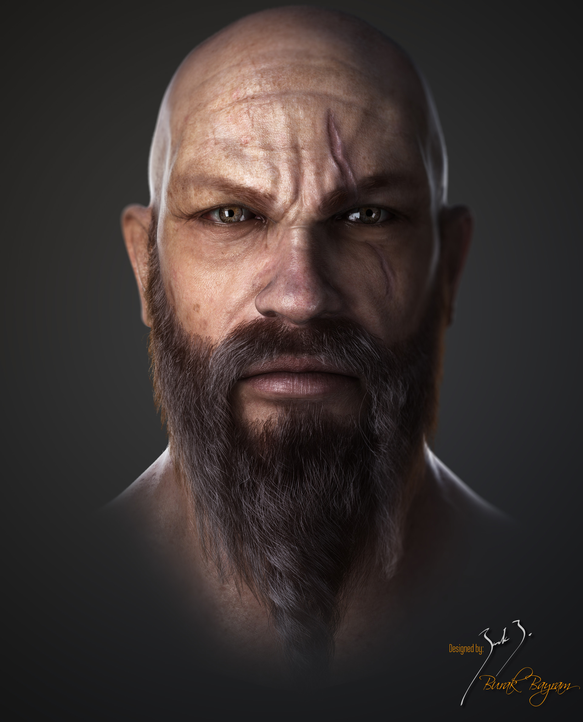 ArtStation - Cousin of Kratos