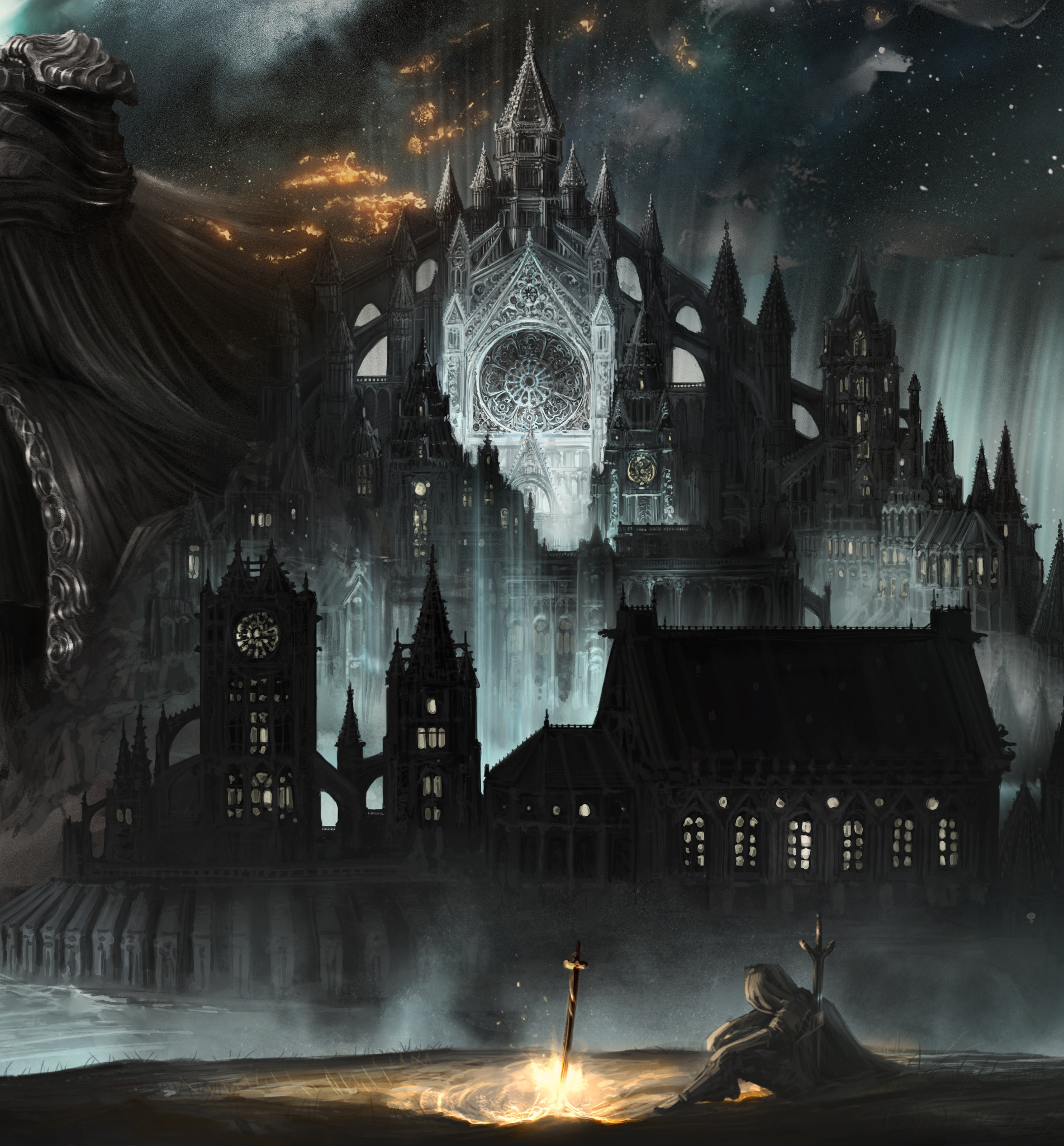 Artstation Irithyll De La Vallee Boreale Dark Souls Iii