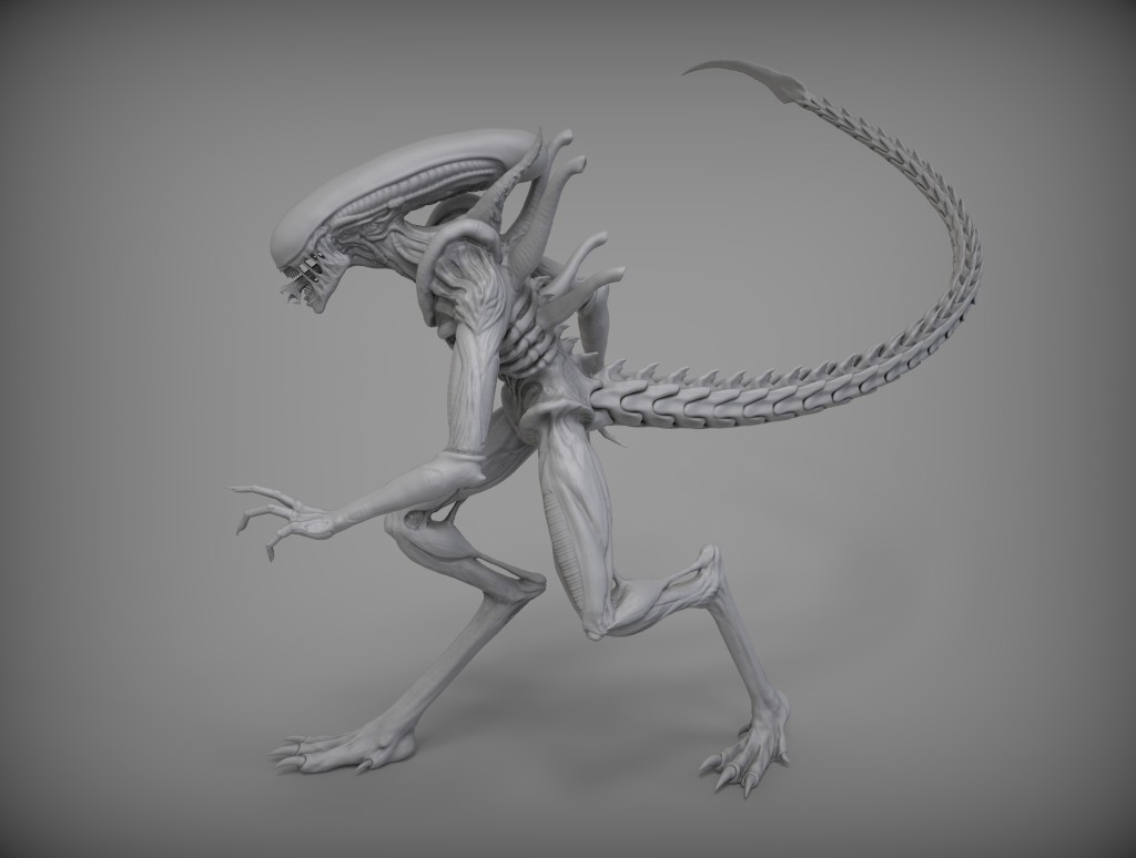 D Inox Alien Xenomorph