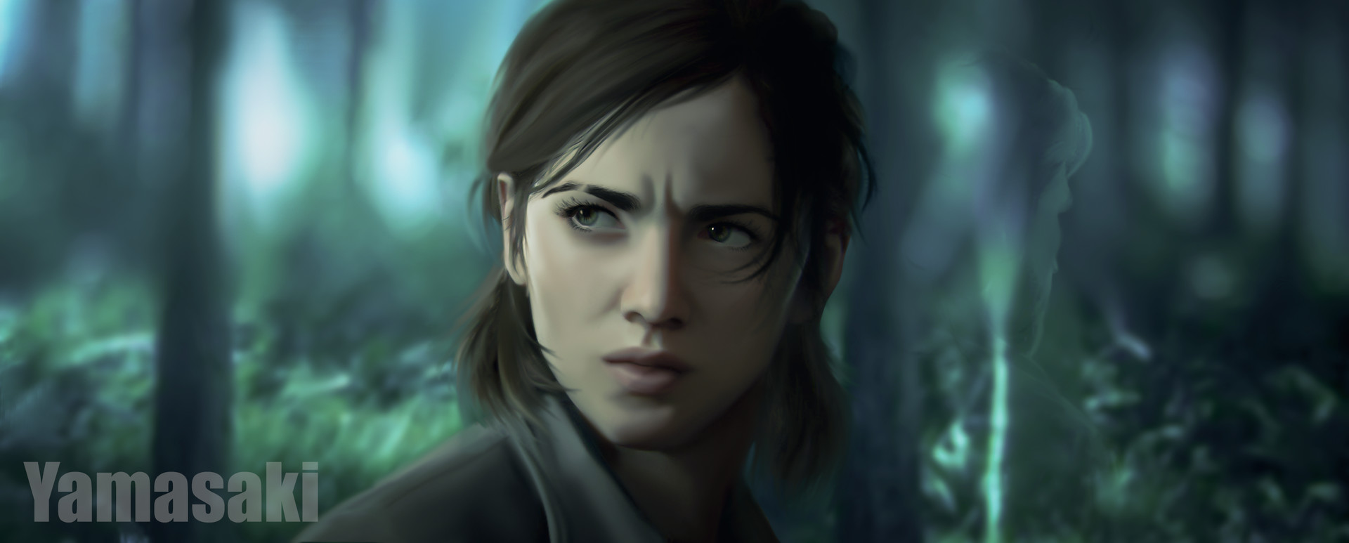 Ellie-The Last of Us (Photomanipulation/wallpaper) by