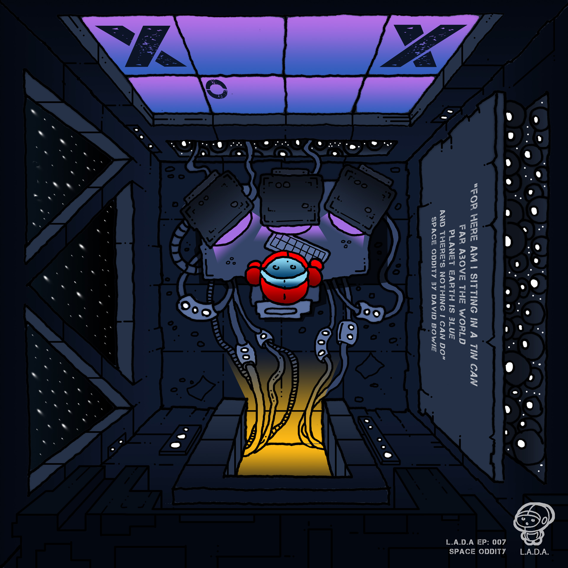 Artstation L A D A Little Almost Dead Astronaut Ep 007 Radomir Kojic