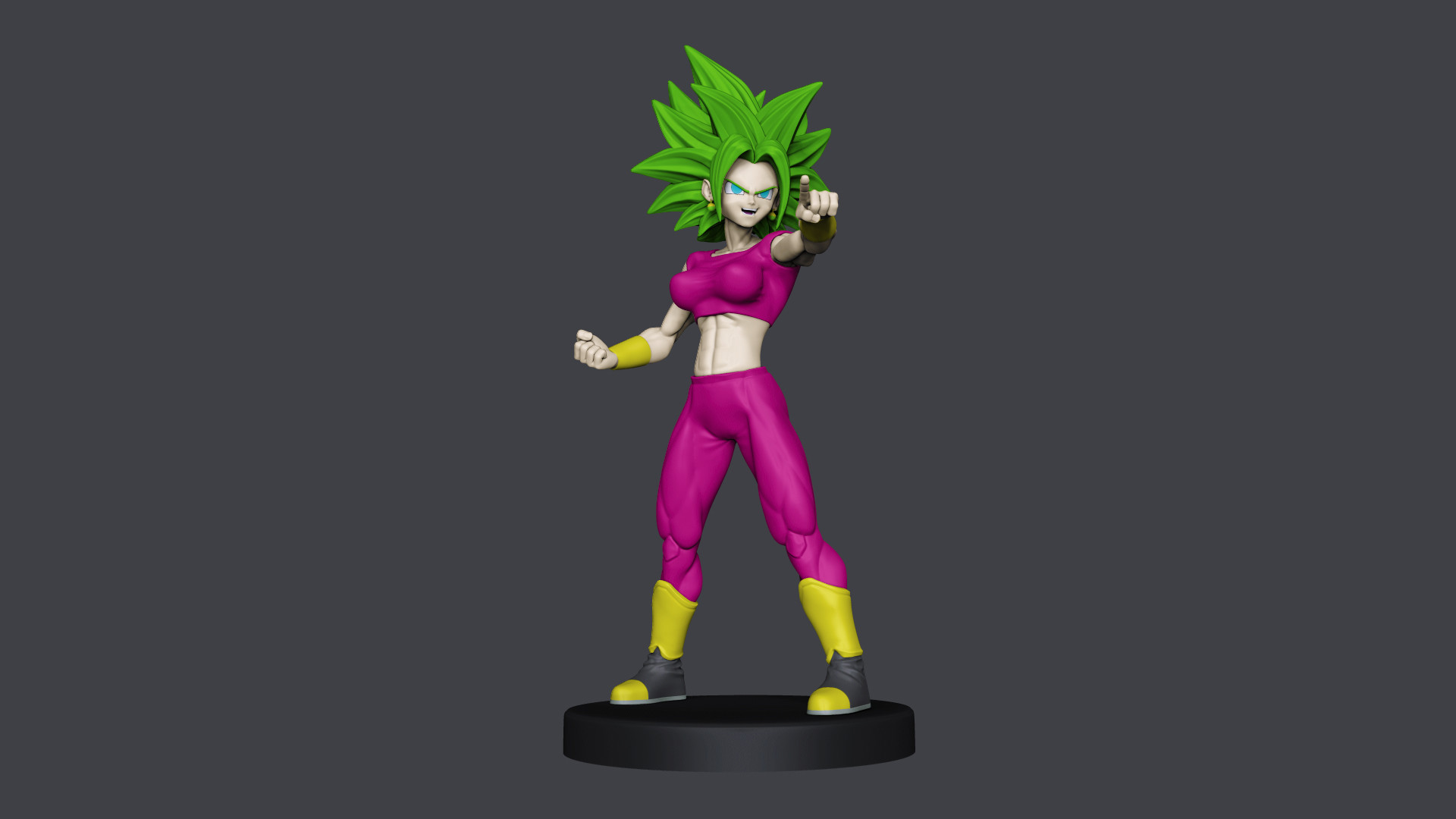Artstation Dragon Ball Kefla Kefura ドラゴンボール