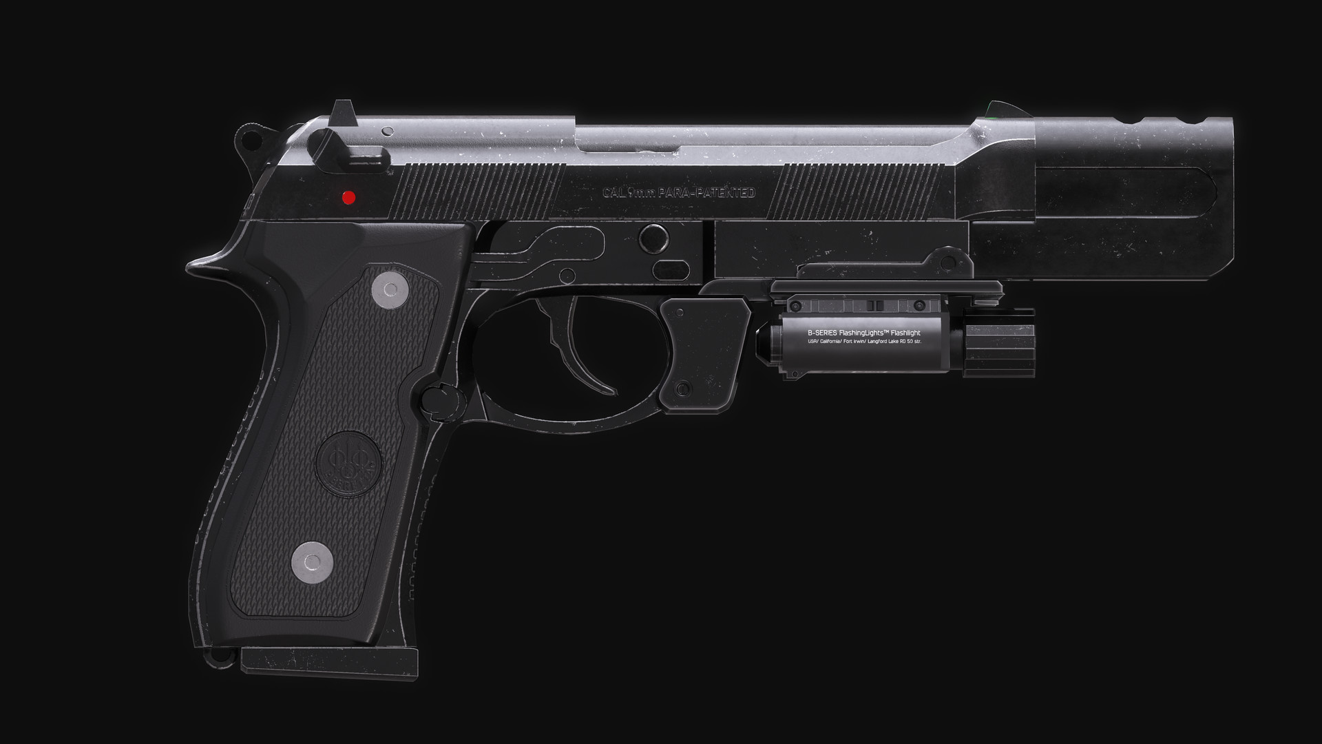 Beretta m9 чертеж