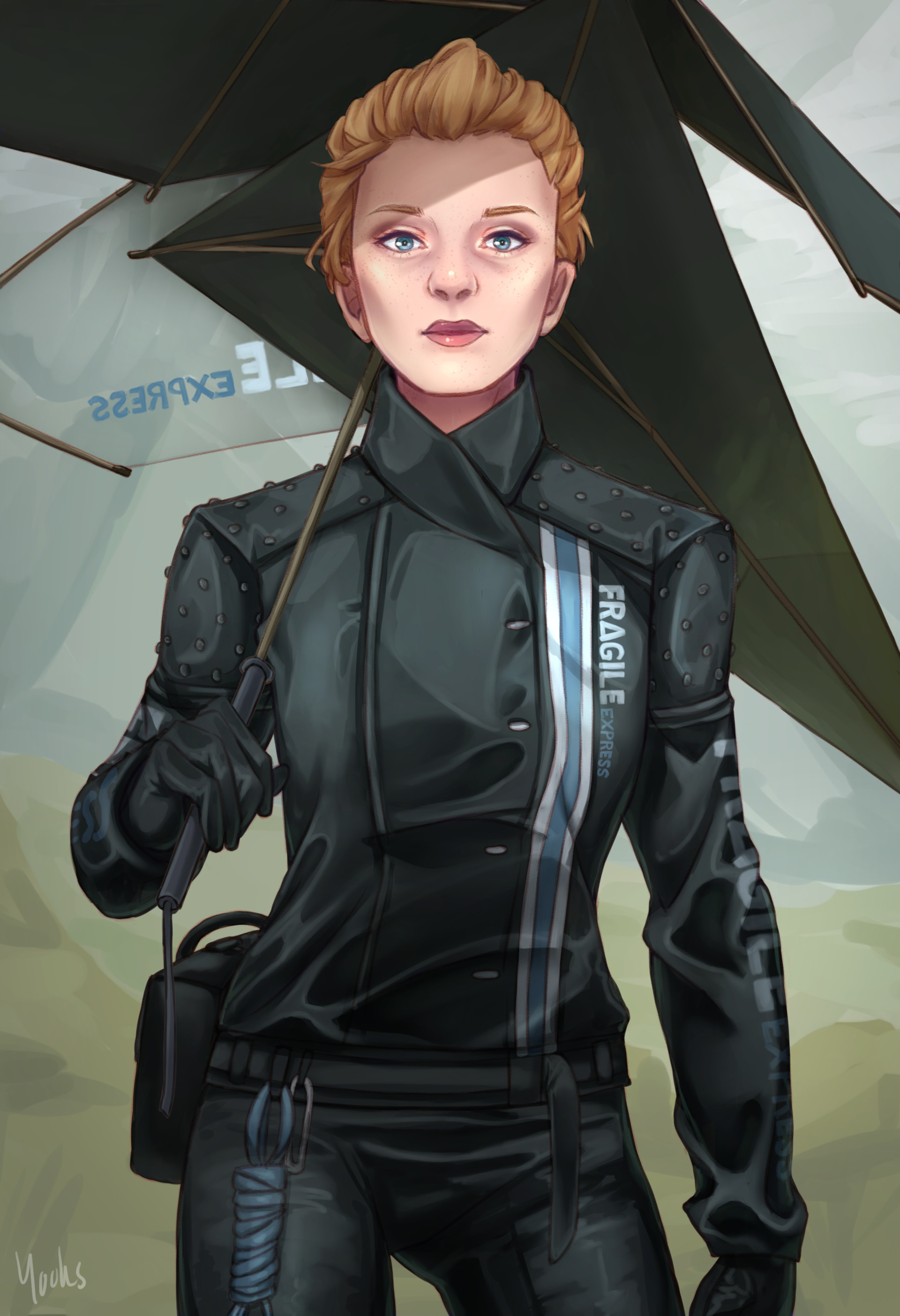 Artstation Death Stranding Artwork 2018 Darya Grinait