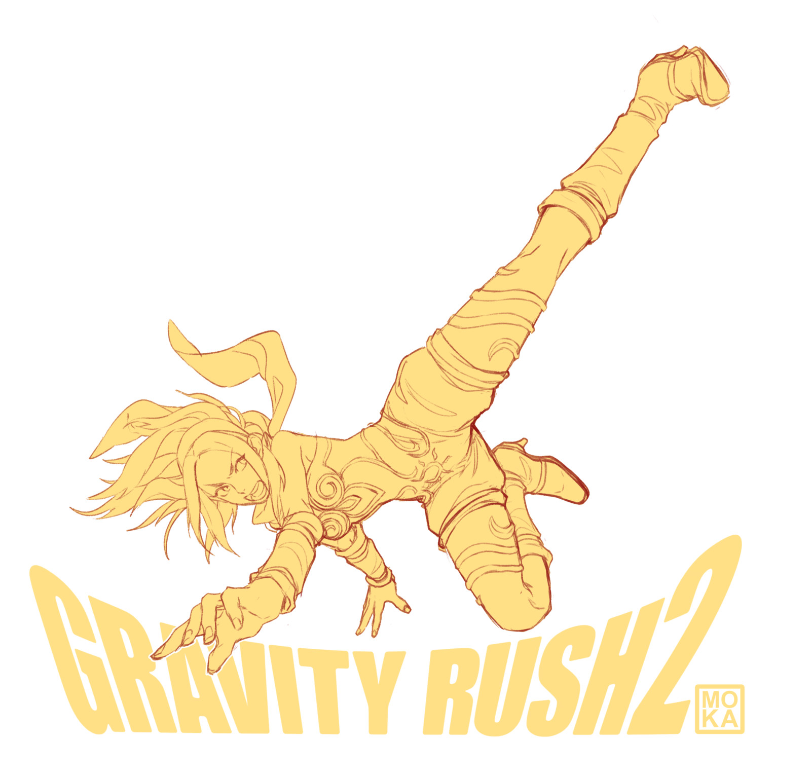 Gravity Rush Fan Art.