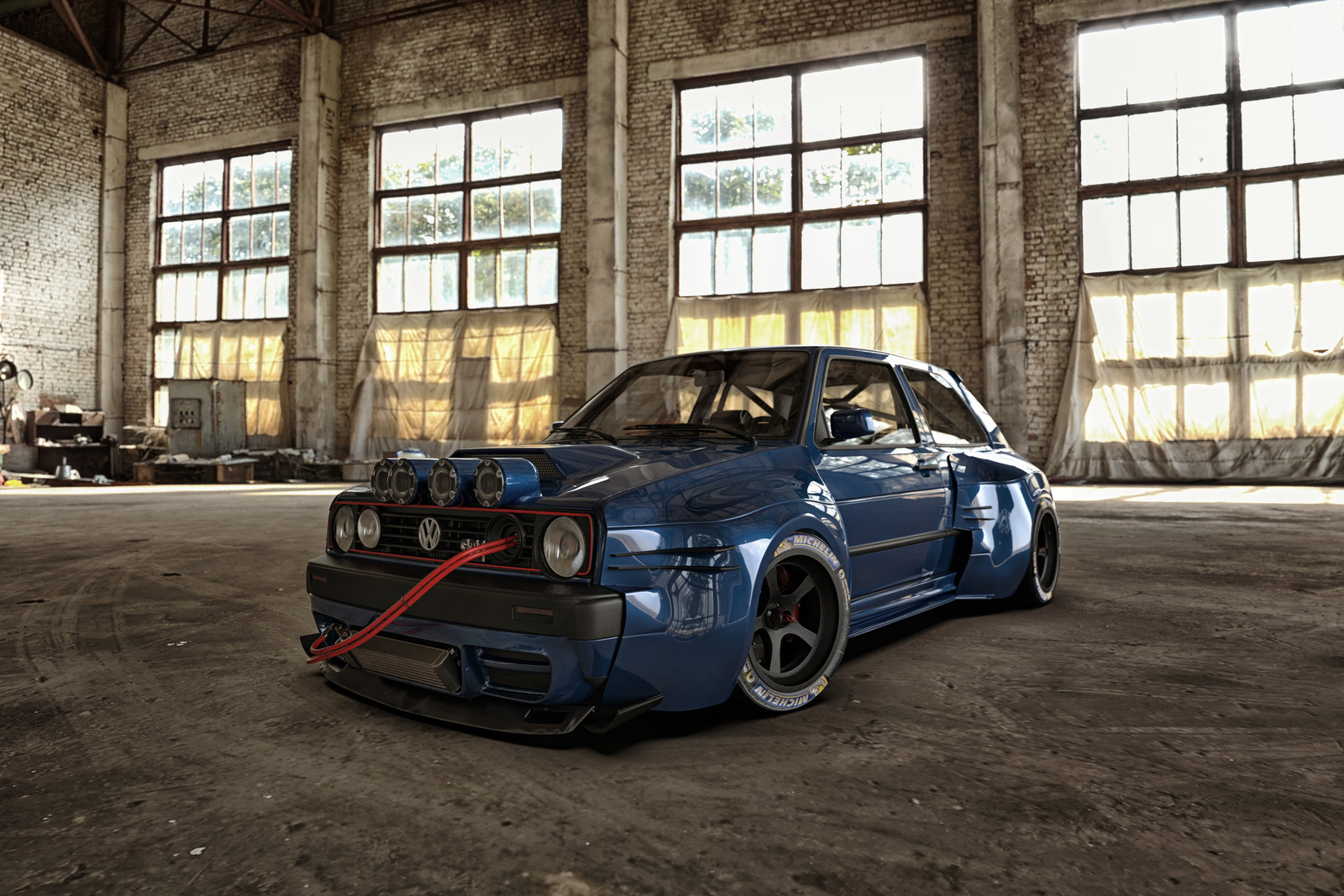 Artstation Golf Gti Mkii Tuned Federico Zimbaldi