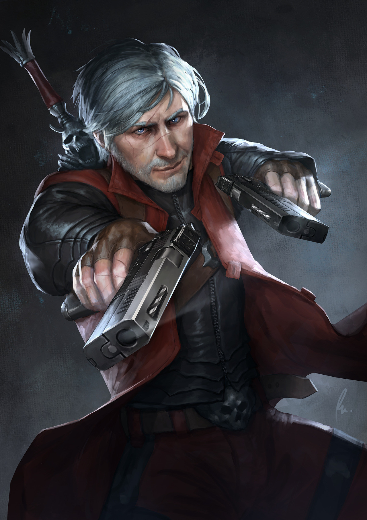 Dante - Devil May Cry - Son of Sparda  Poster for Sale by Splatter-arts