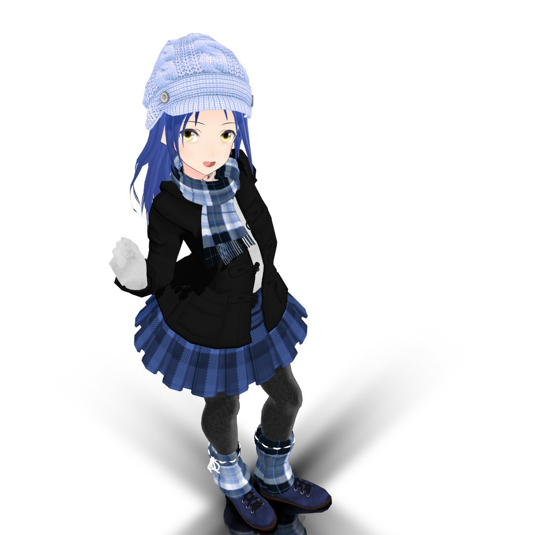 ArtStation - Minami Winter Outfit