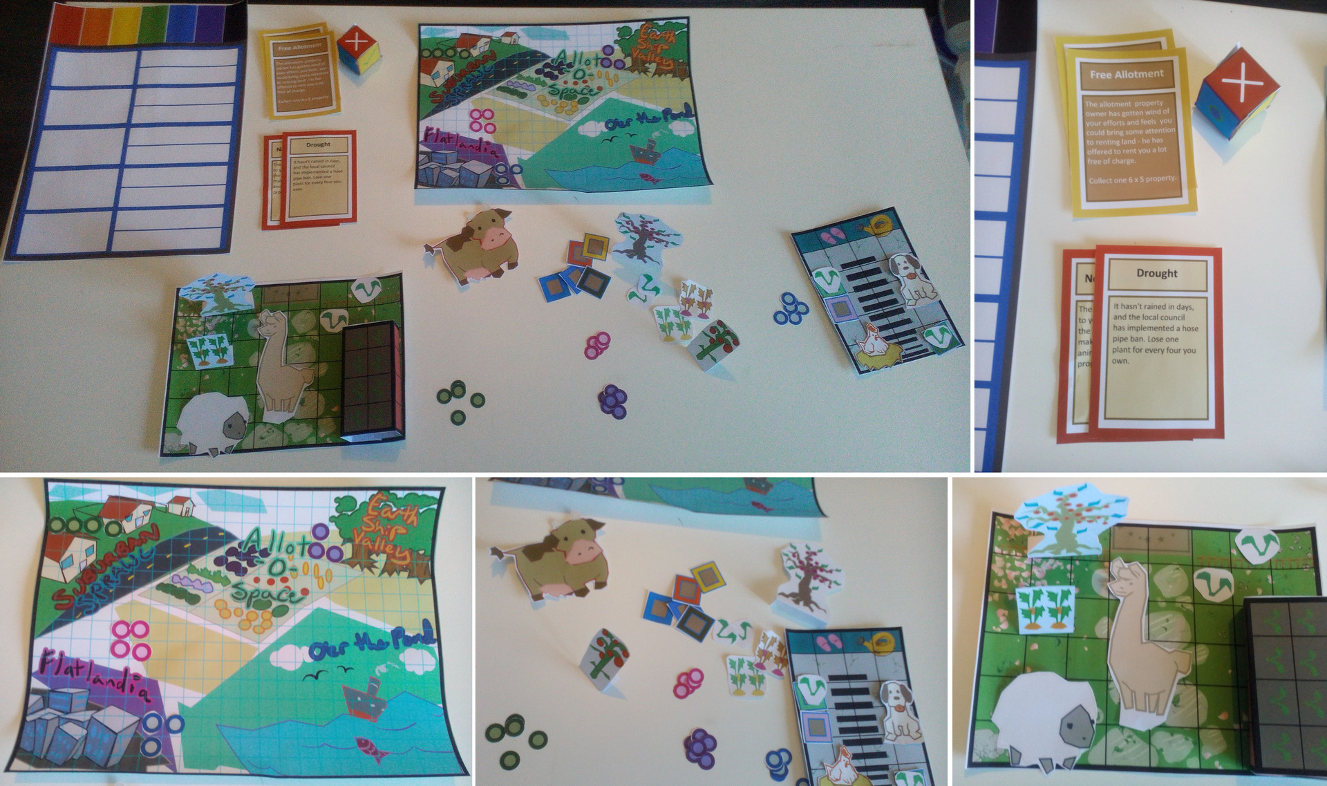 ArtStation - Design Project - Urban Farmer Board Game