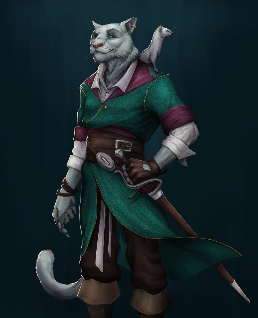 Ghost the Tabaxi Bard.
