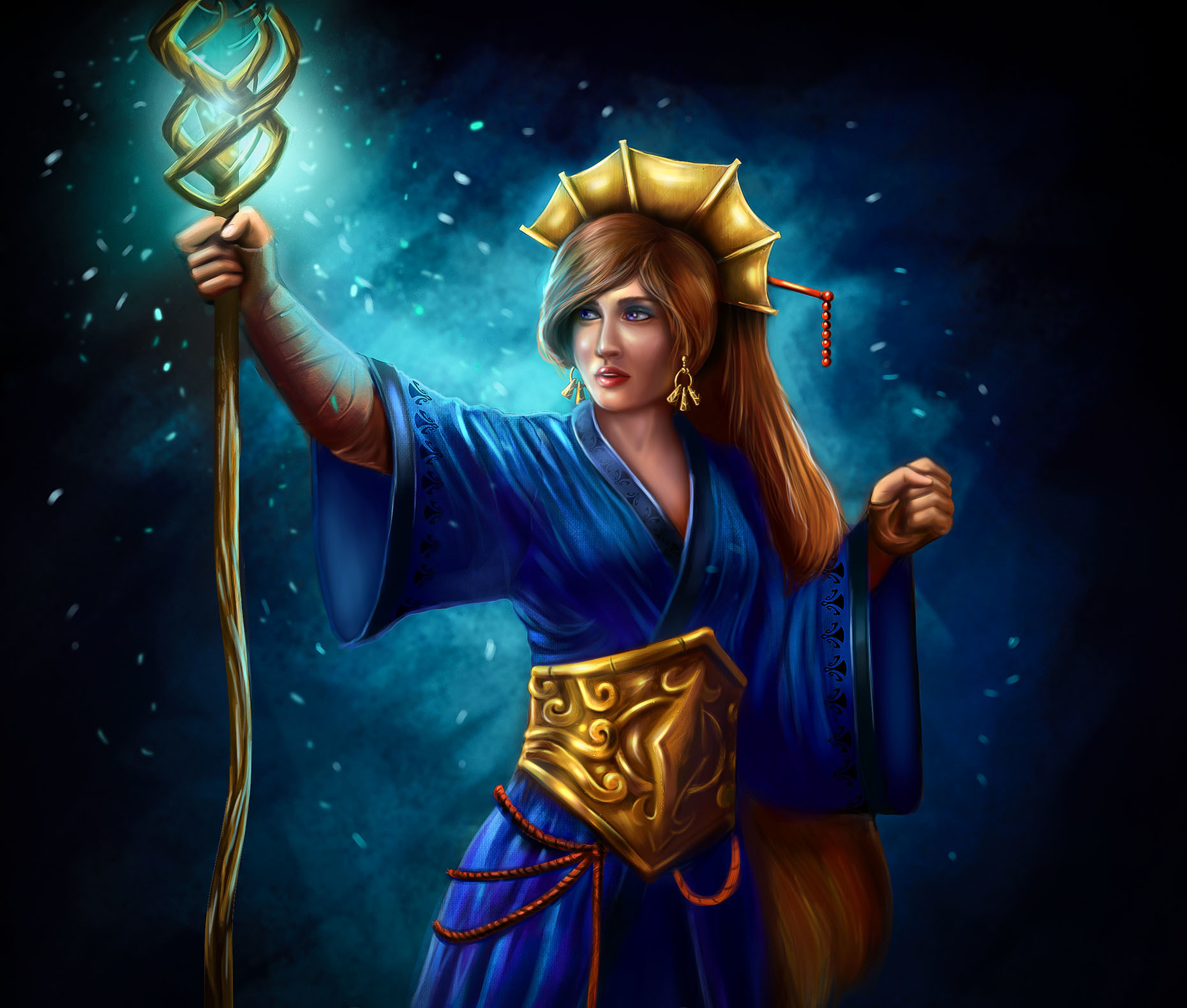 Artstation Wu Chinese Sorcerer Gautham Krishna