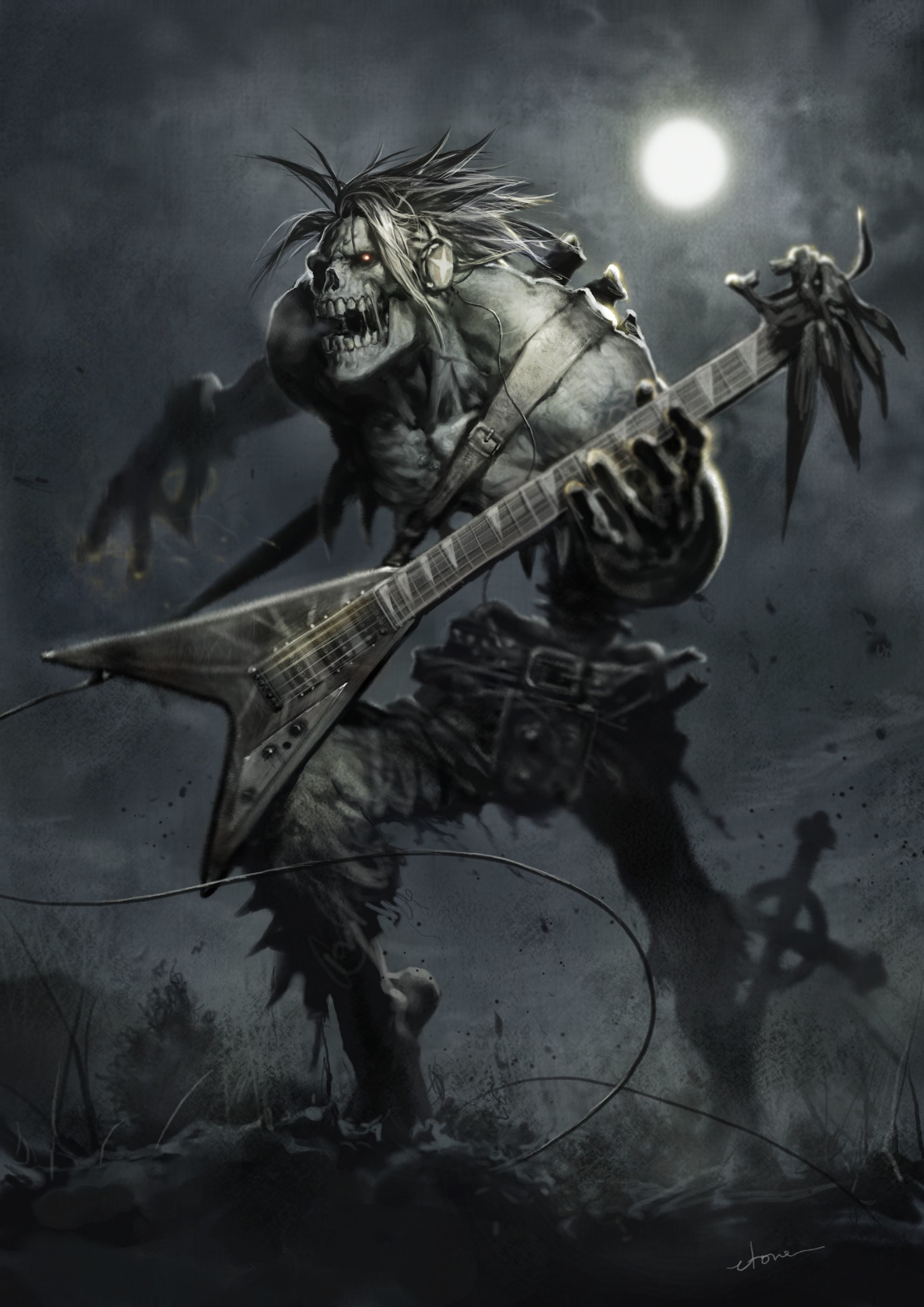 ArtStation - Rocker of Darkness