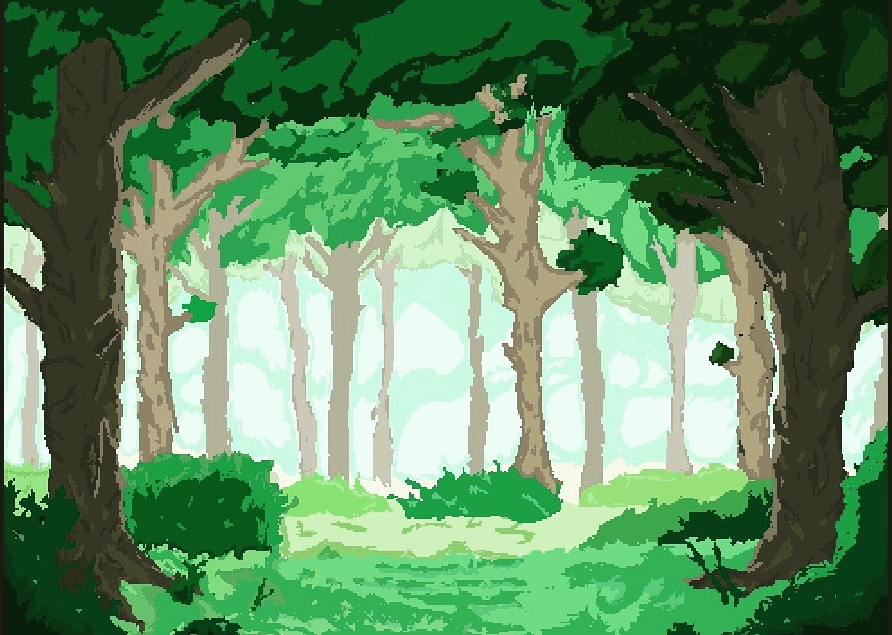 Картинка леса для игры