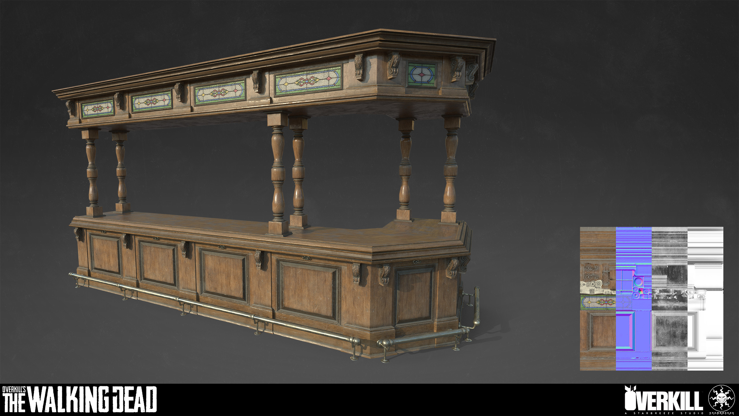 Modular bar counter