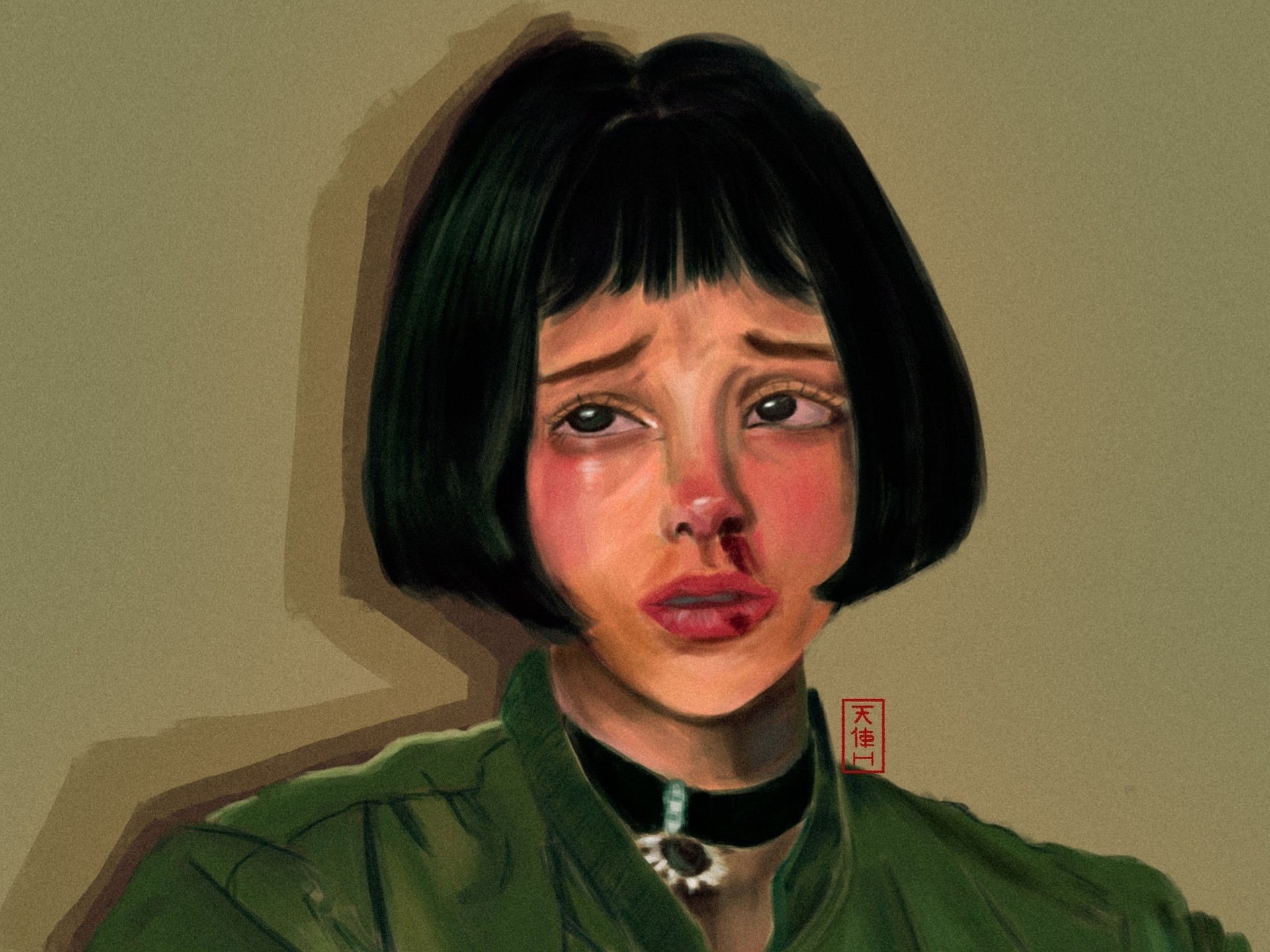 Artstation Mathilda Photostudy