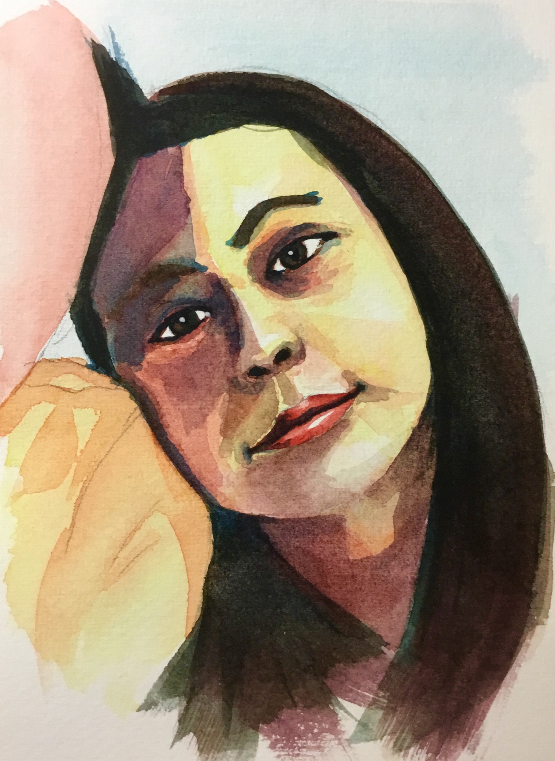 Anbe Creative Watercolour Portraits