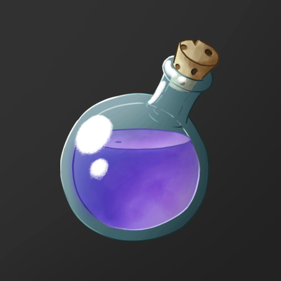 David Tomicic Purple Potion Animation Loop