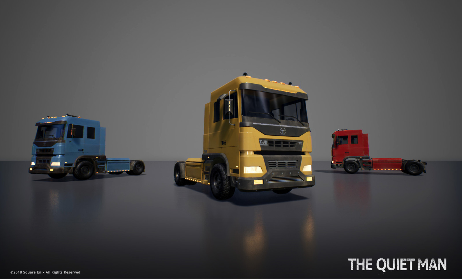 Responsible for the semi-truck model, textures, and wrote in engine customizable shaders. Started from proxy.
