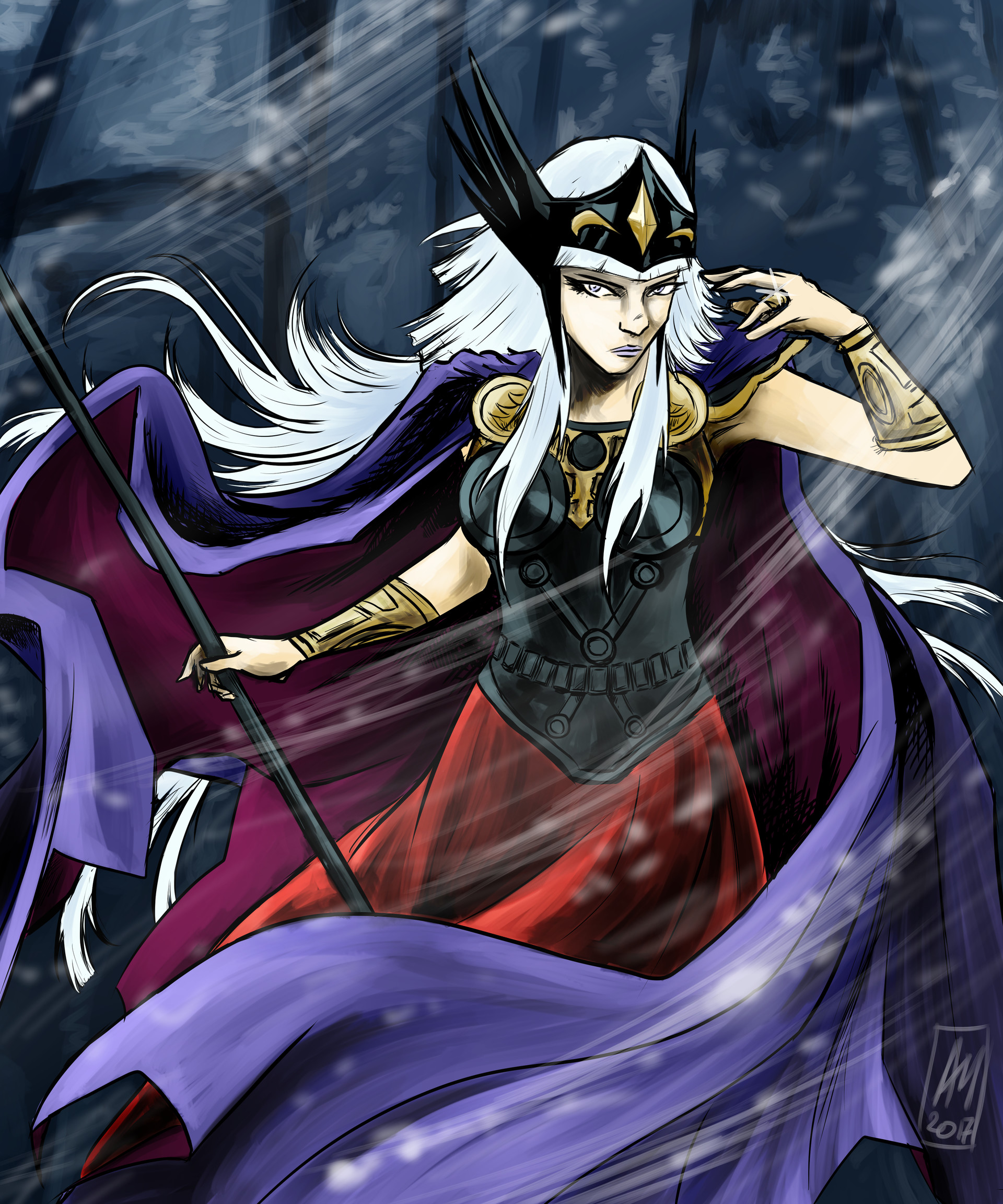 Anthony Mergeay Polaris Hilda Digital Art Gosto de assistir animes, filmes, documentários. anthony mergeay polaris hilda