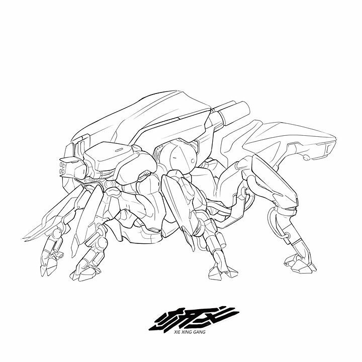 ArtStation - XXG-Robot spider
