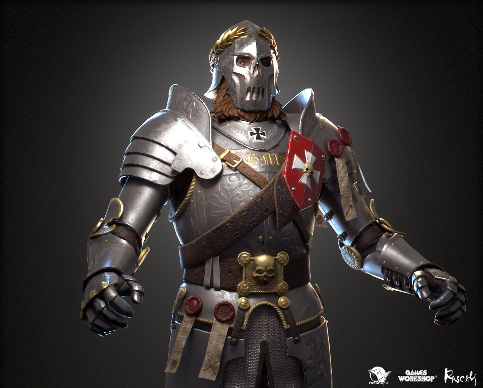 Markus Kruber: Foot Knight is one of the playable hero variants Rascals made for Warhammer: Vermintide II, Fatshark's award-winning co-op meelee action published by Games Workshop.