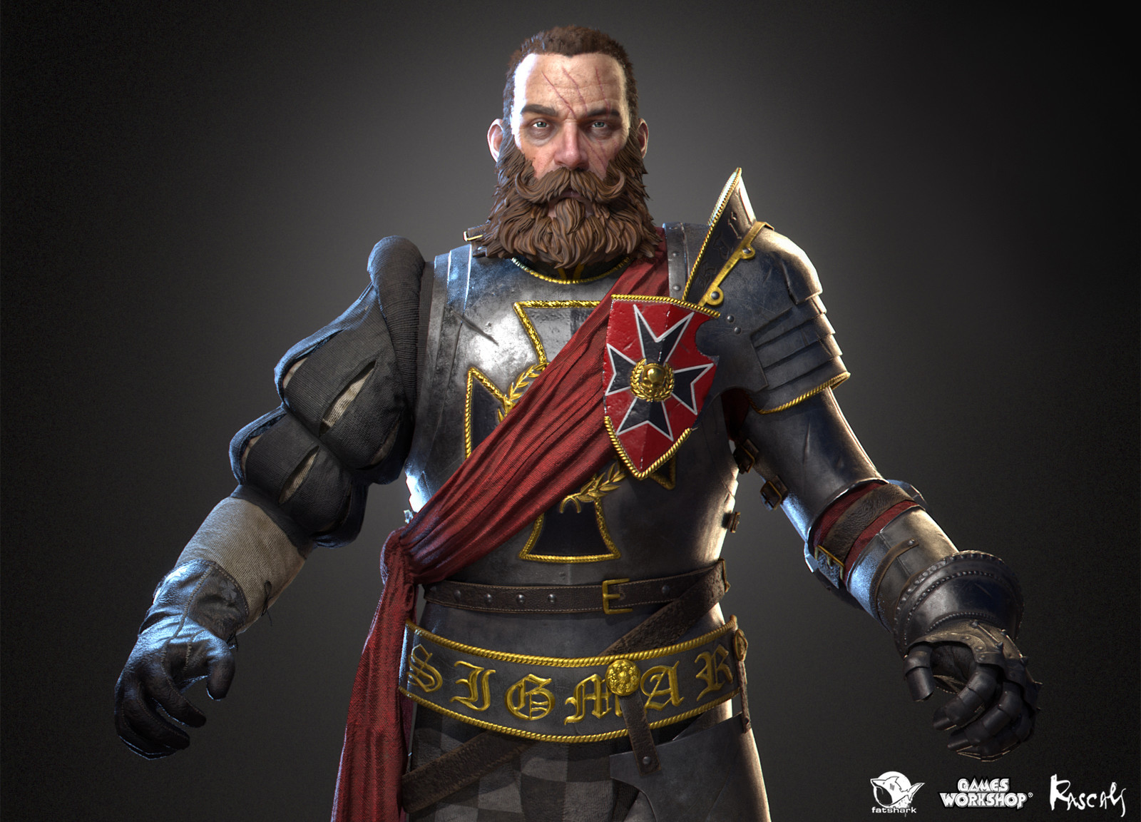 Markus Kruber: Mercenary is one of the playable hero variants Rascals made for Warhammer: Vermintide II, Fatshark's award-winning co-op meelee action published by Games Workshop.