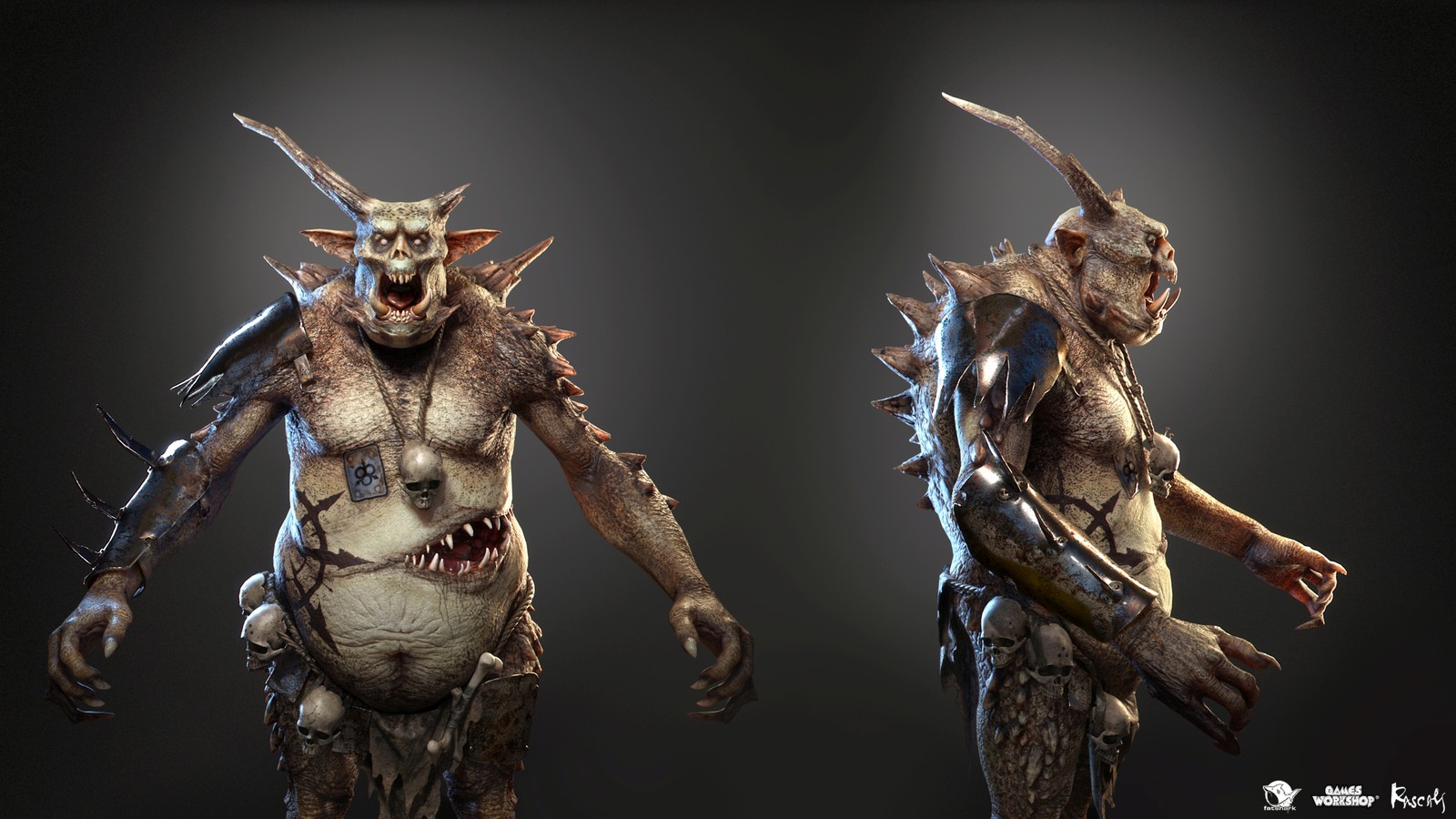 Chaos Troll stood at the beginning of our collaboration with Fatshark on Warhammer Vermintide II in from 2016 to 2018.