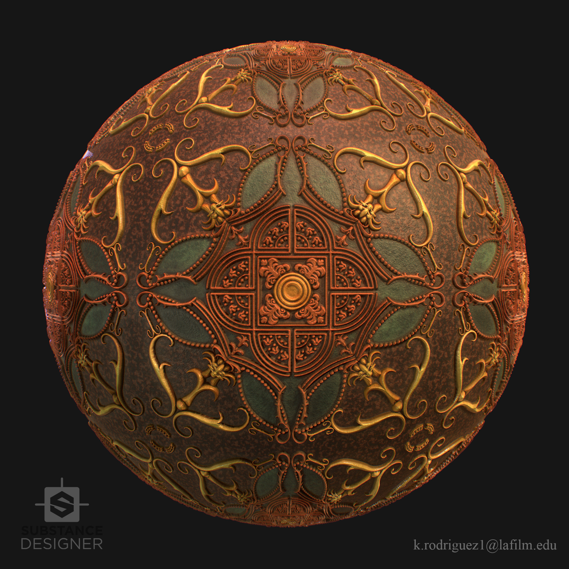 Artstation Decorative Ceiling Tile Kevin Rodriguez