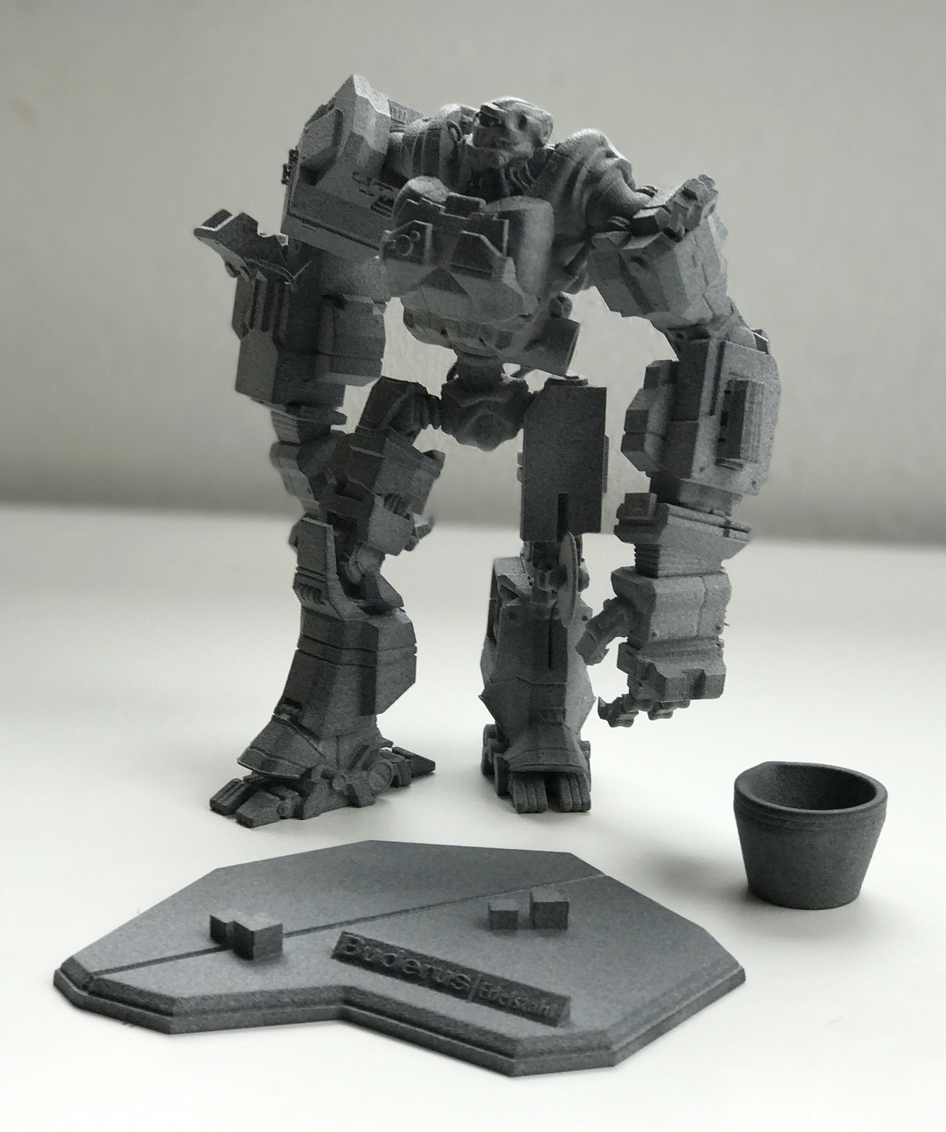 3D printed / ca. 18cm / (painting in progress)