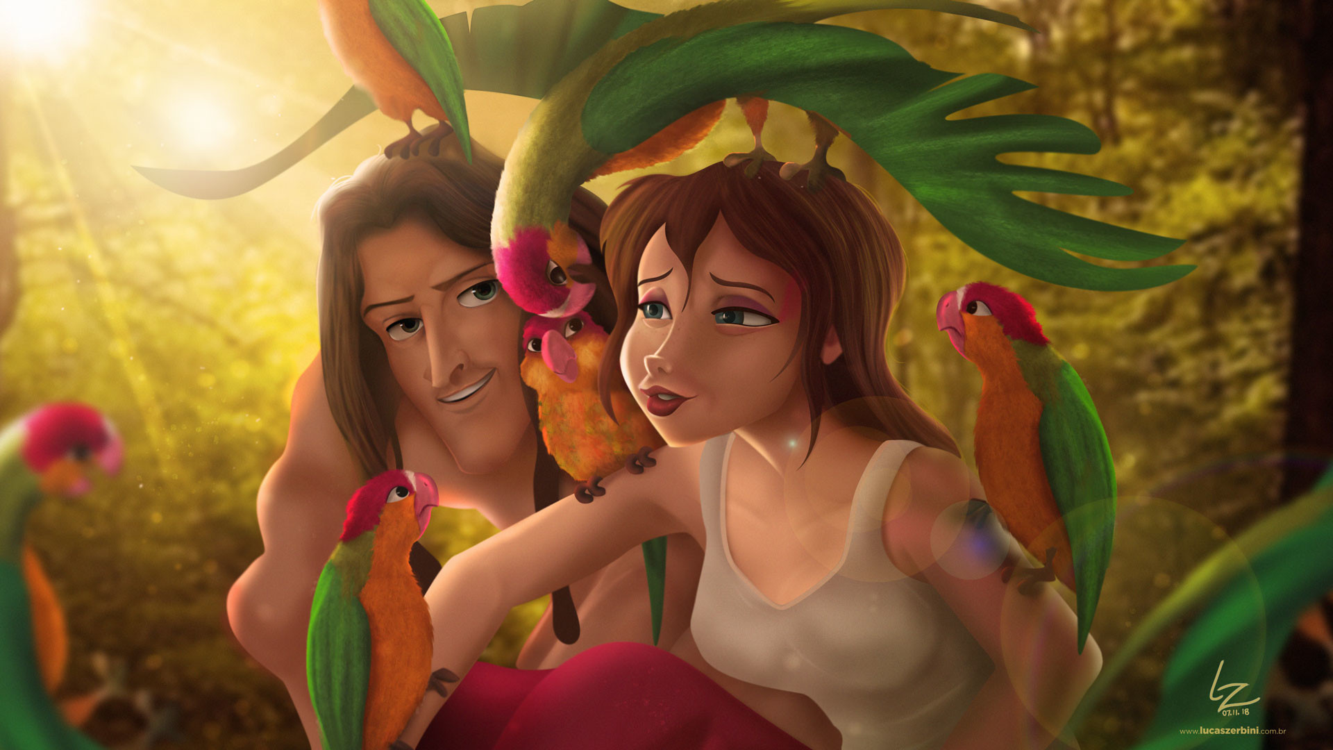 Lucas Zerbini Tarzan And Jane