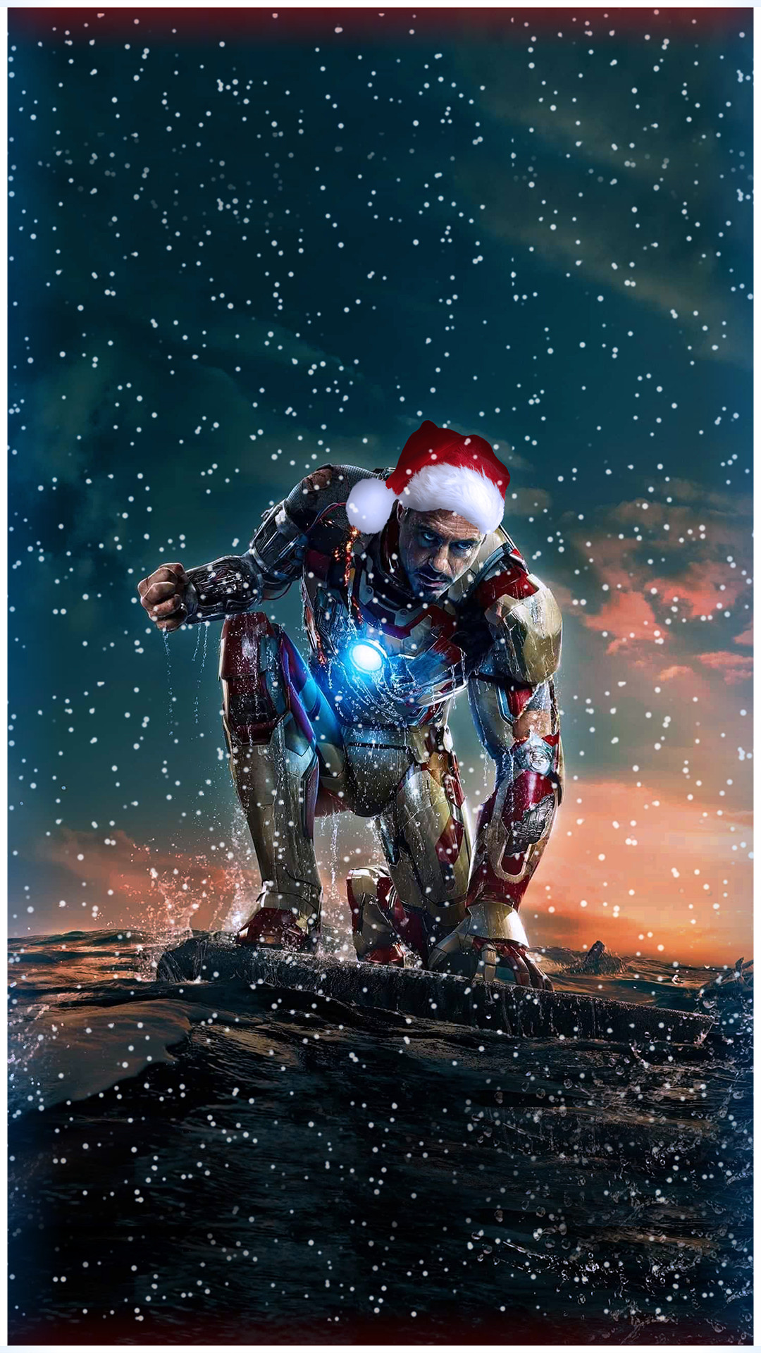 Captain Marvel Christmas Wallpaper