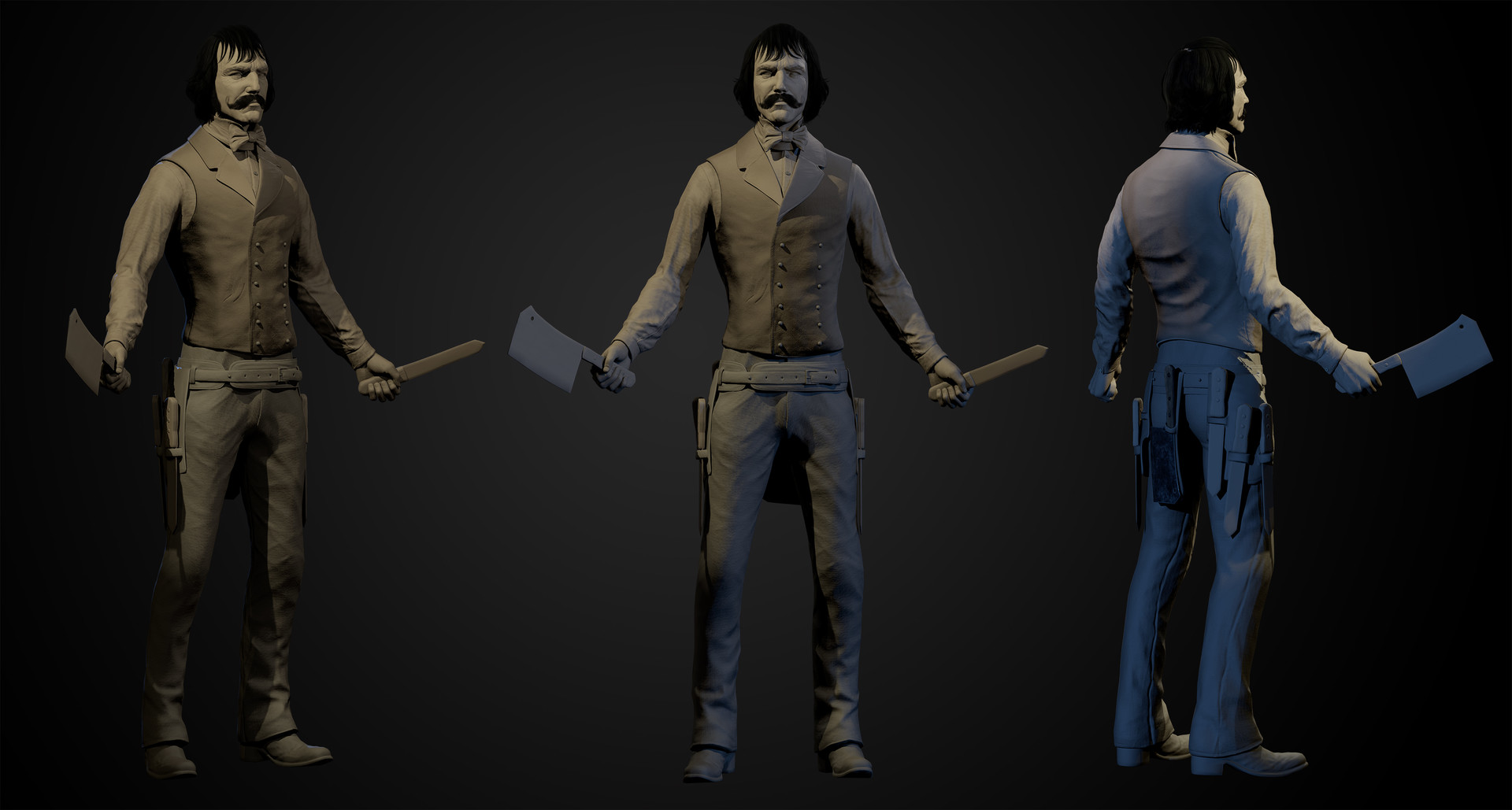 bill the butcher action figure