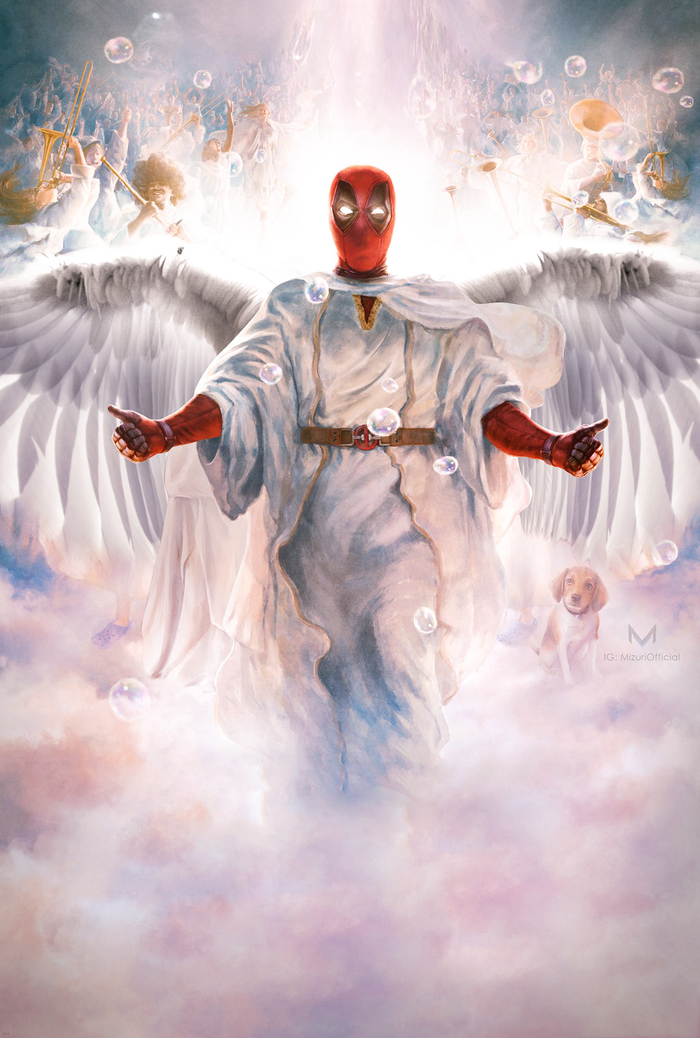 Artstation Once Upon A Deadpool Heaven And Hell Mizuri
