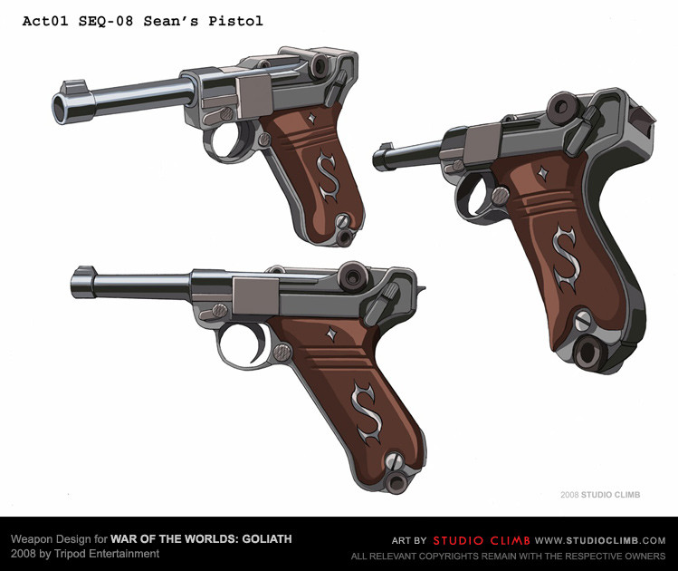Artstation Weapon Design For War Of The Worlds Goliath Studio Climb