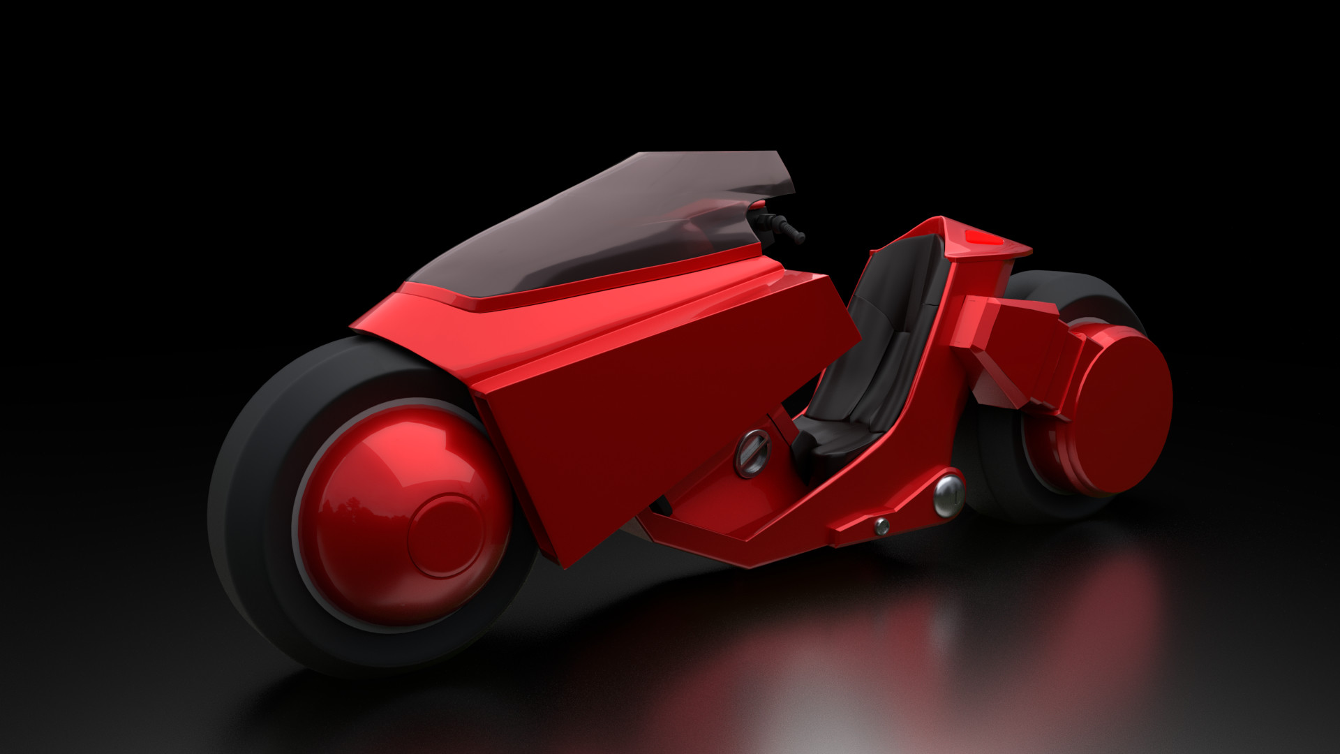 Artstation Kaneda S Bike From The Manga Anime Akira Gercek
