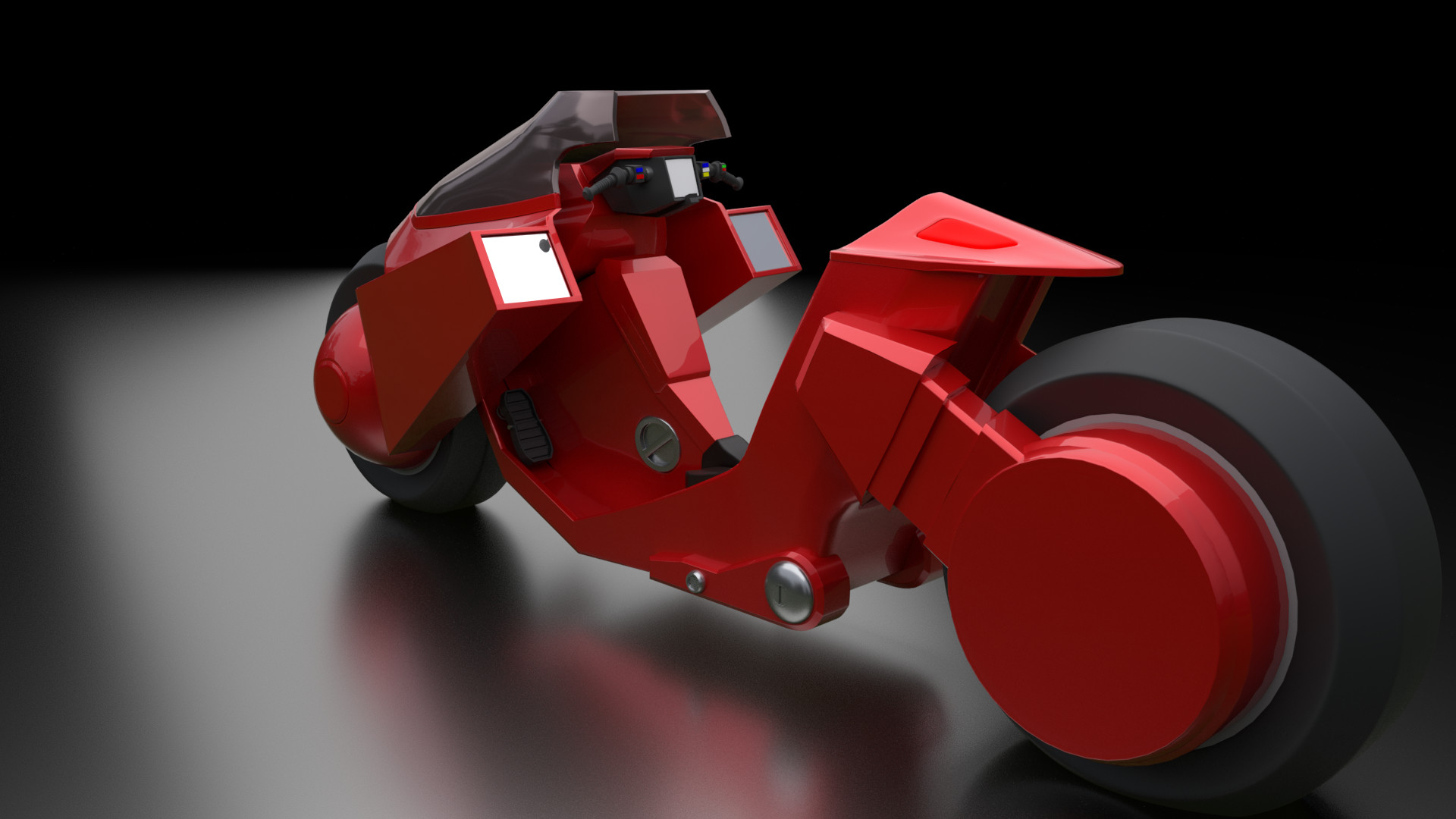 Gercek Taskala Kaneda S Bike From The Manga Anime Akira