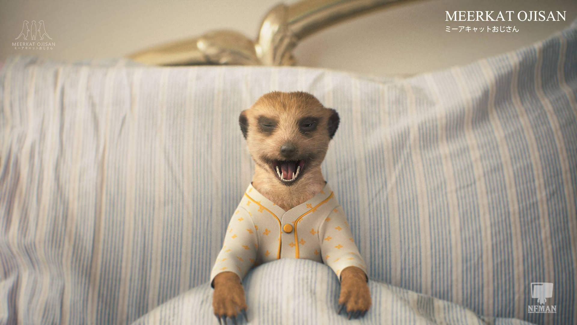 Artstation Meerkat Ojisan ミーアキャットおじさん