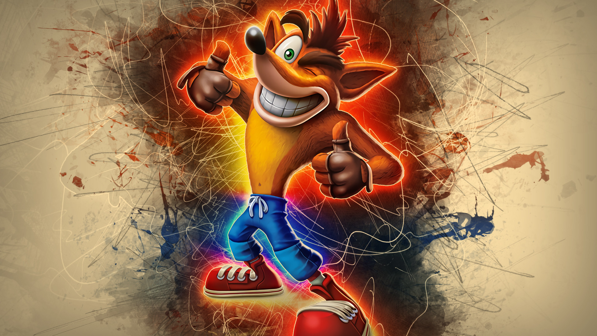 Artstation Crash Bandicoot Guillermo Ruiz Flores