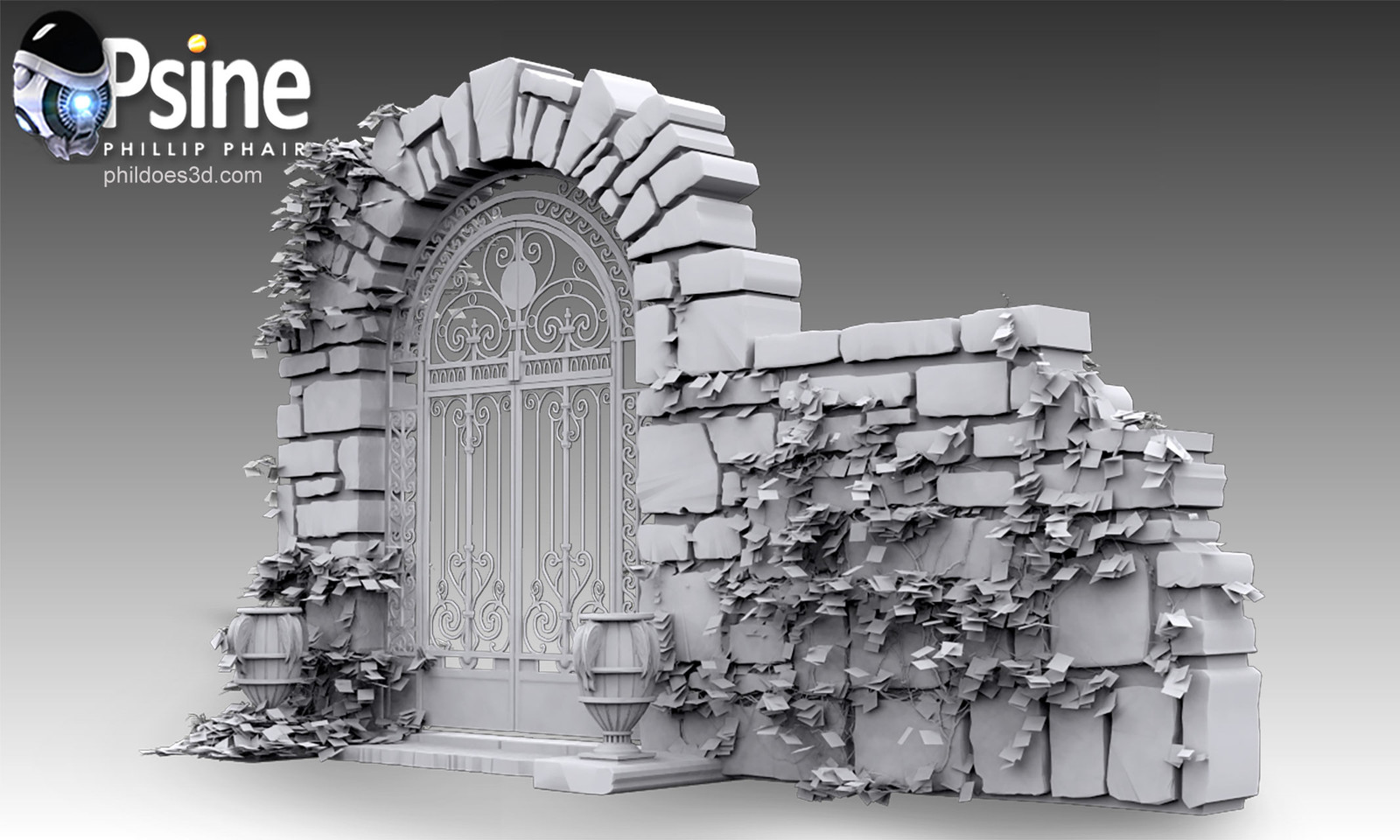 Decorative Gate Occlusion