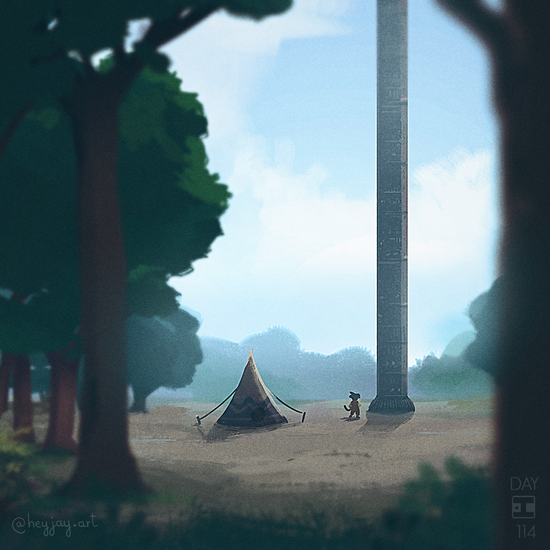 Artstation Day 114 365 Korin Tower Gilbert Han