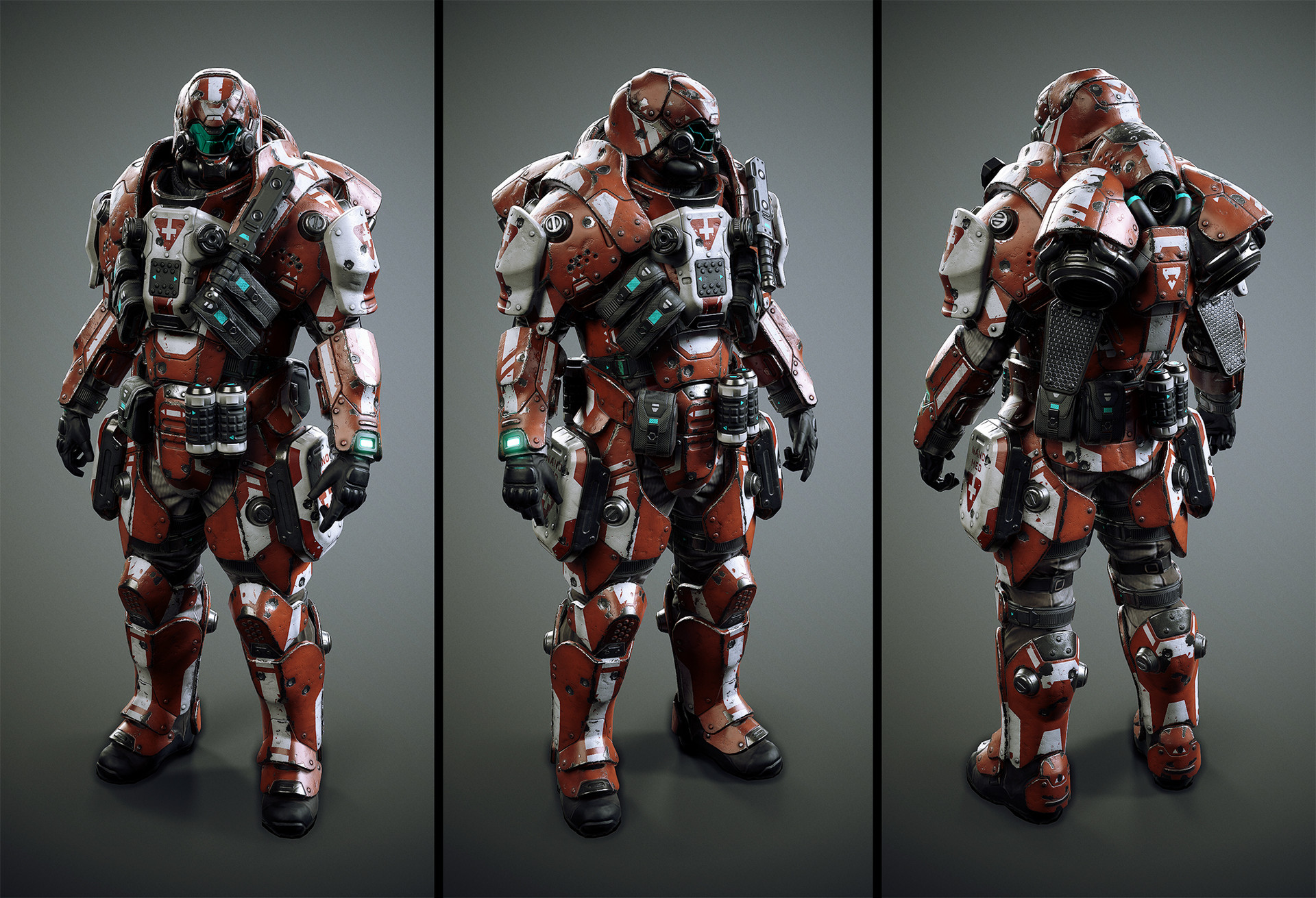 Artstation Planetside Arena Class Armour Ranulf Busby