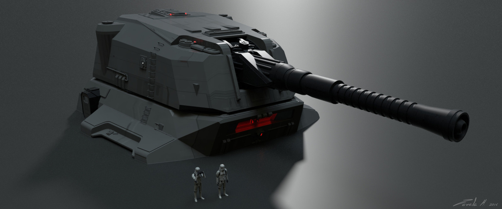 Raw render with alternate front