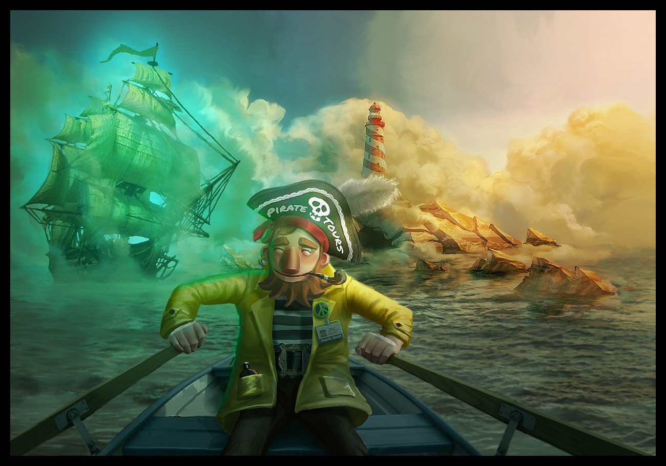 Concept  mood piece, done in Photoshop.